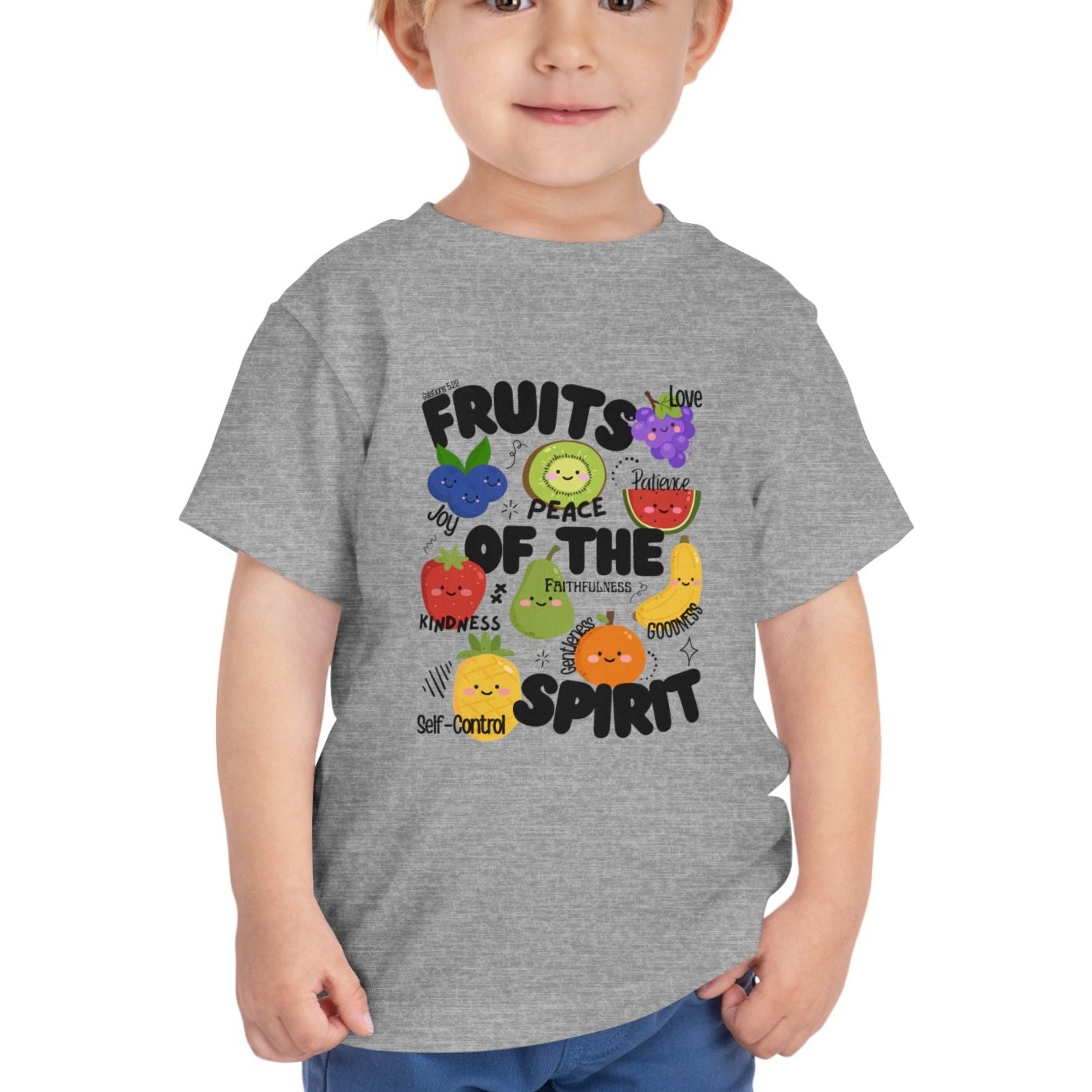 'Fruits of the Spirit' Toddler Tee - Cute Bible Verse Christian Toddler Shirt