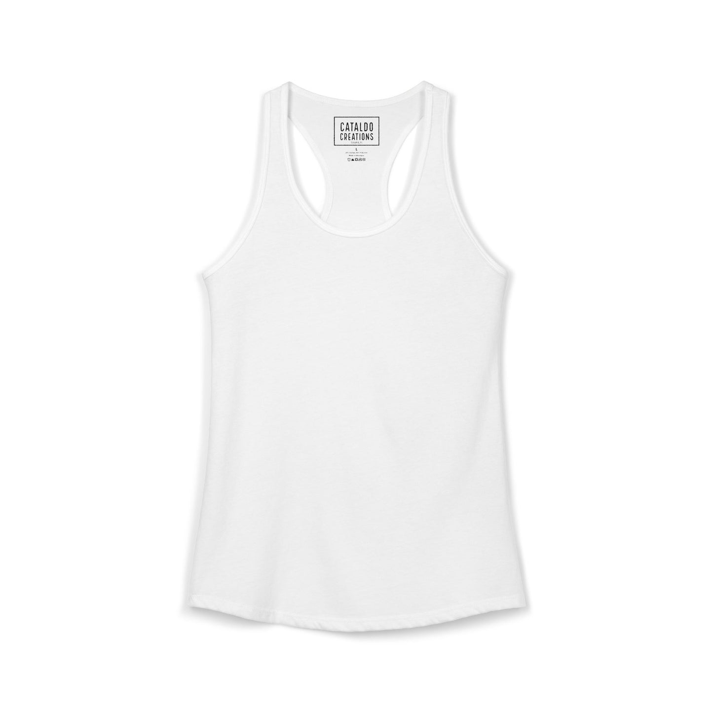 Women's Racerback Nautical Bible Verse Tank Top