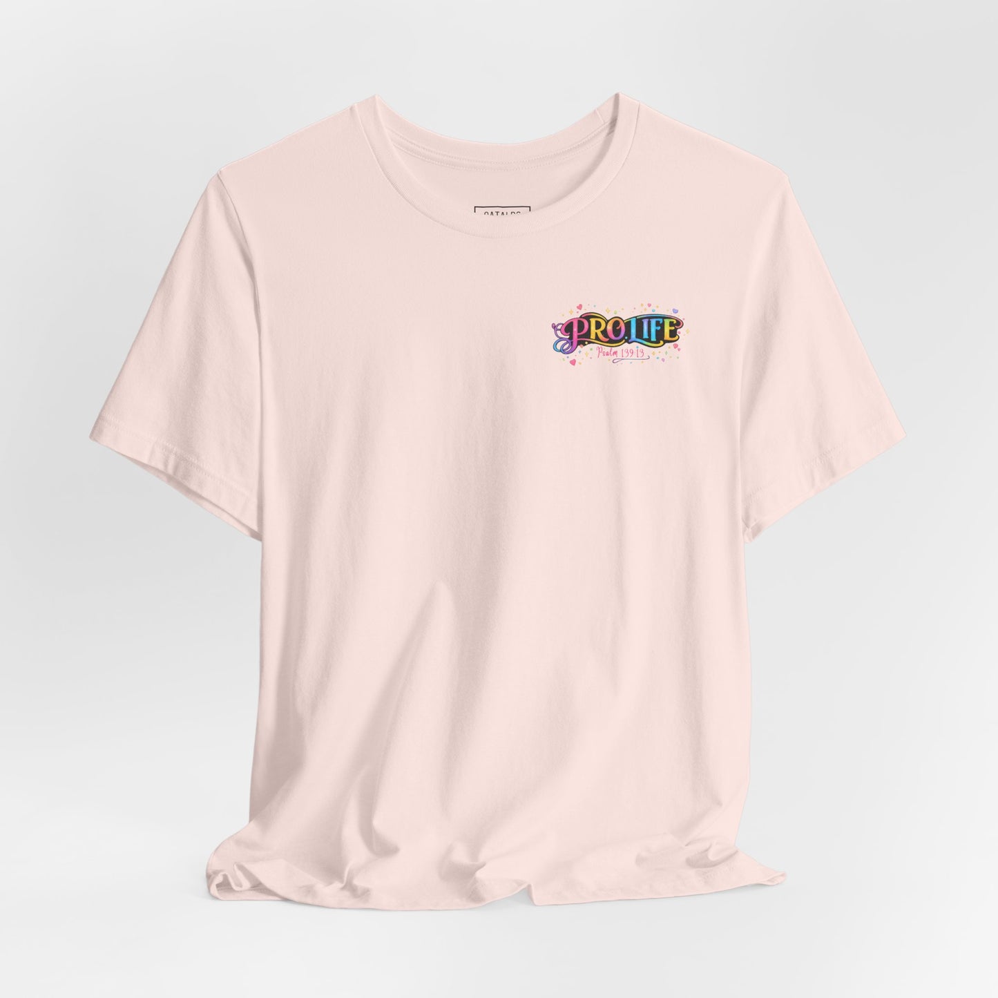 Pro-Life Christian T-Shirt - Psalm 139 Baby in the Womb Faith Tee