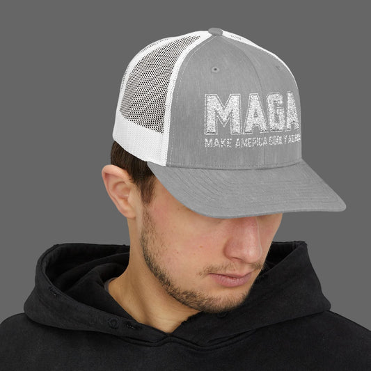 Make America GODLY Again Snapback Trucker Cap