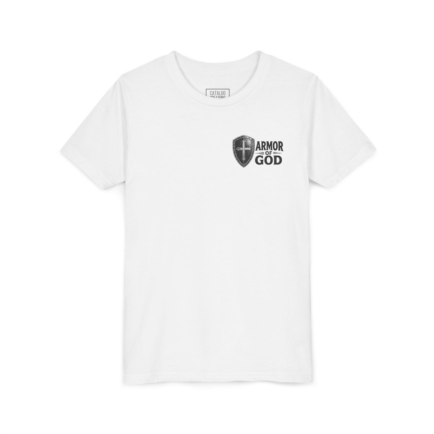 Kids Full Armor of God Christian Graphic T-Shirt (Ephesians 6:13)