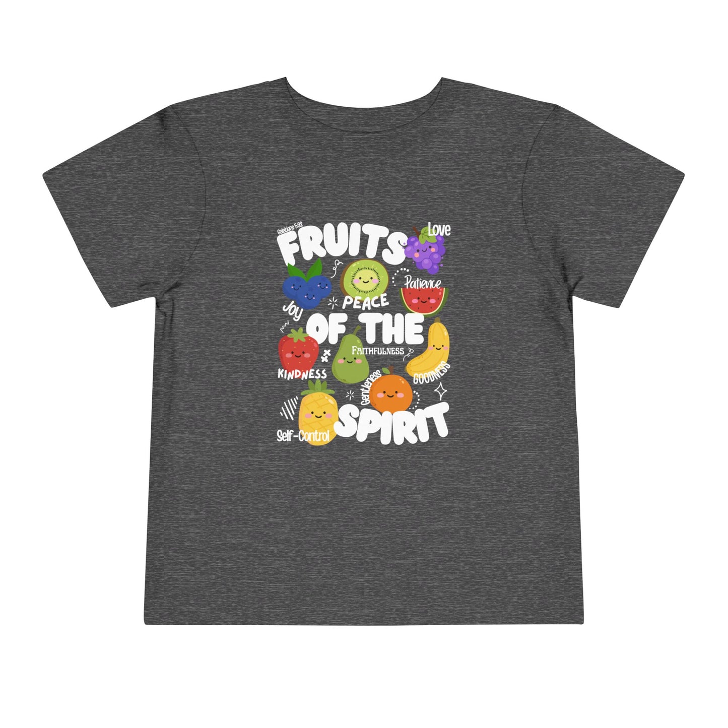 'Fruits of the Spirit' Toddler Tee - Cute Bible Verse Christian Toddler Shirt