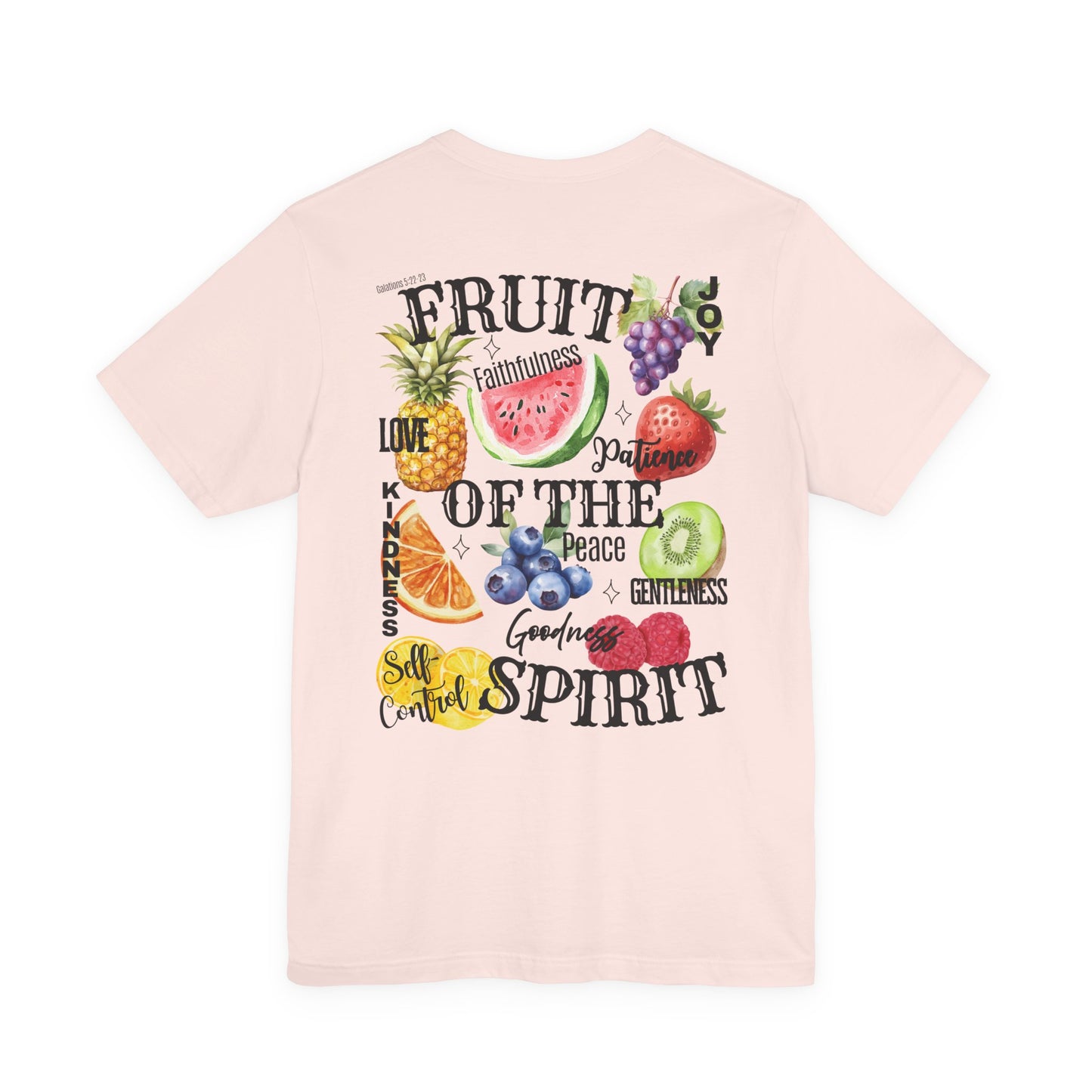 Fruit of the Spirit Christian T-Shirt | Galatians 5:22–23 Bible Verse Tee