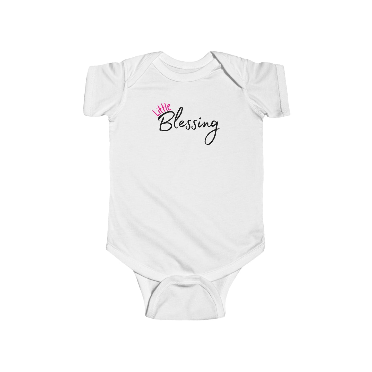 Little Blessing Baby Girl Bodysuit | Christian Infant Onesie | Faith-Based Baby Girl Outfit