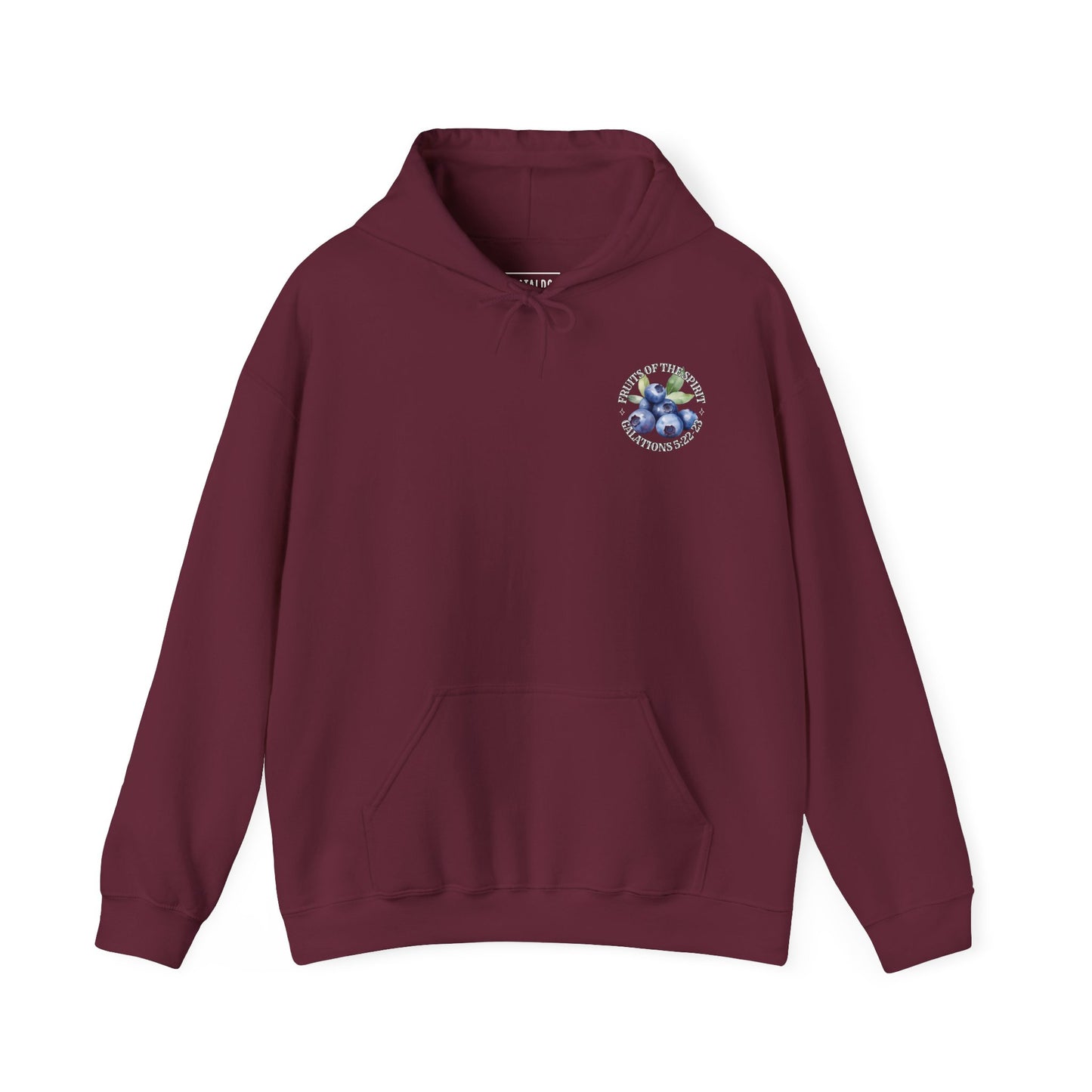 Fruits of the Spirit Hoodie — Watercolor Fruit Faith Sweatshirt