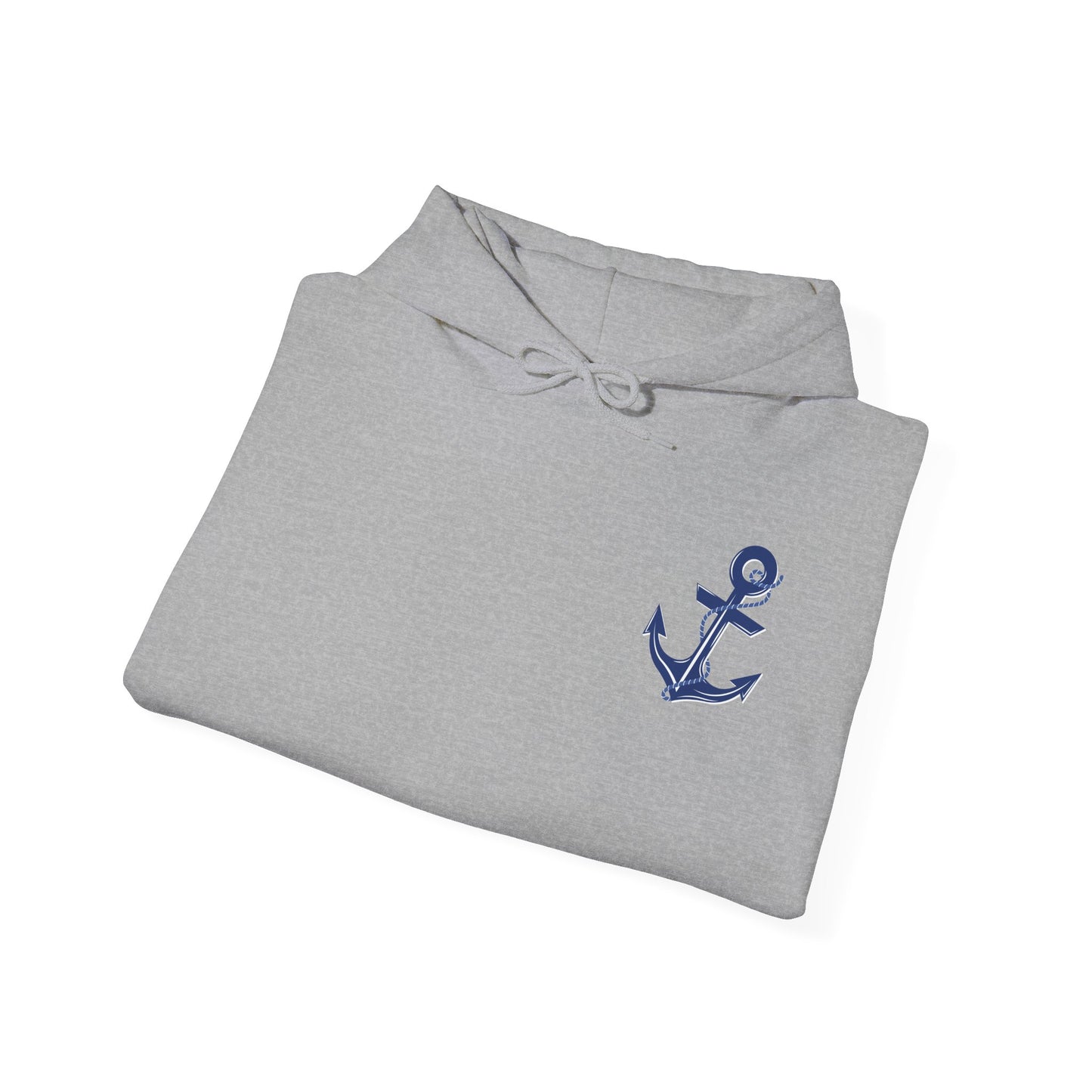 When The Storm Is Raging, My Anchor Never Fails Christian Nautical Hoodie, Anchored In The Lord Hooded Sweatshirt, Hebrews Bible Verse SweatShirt