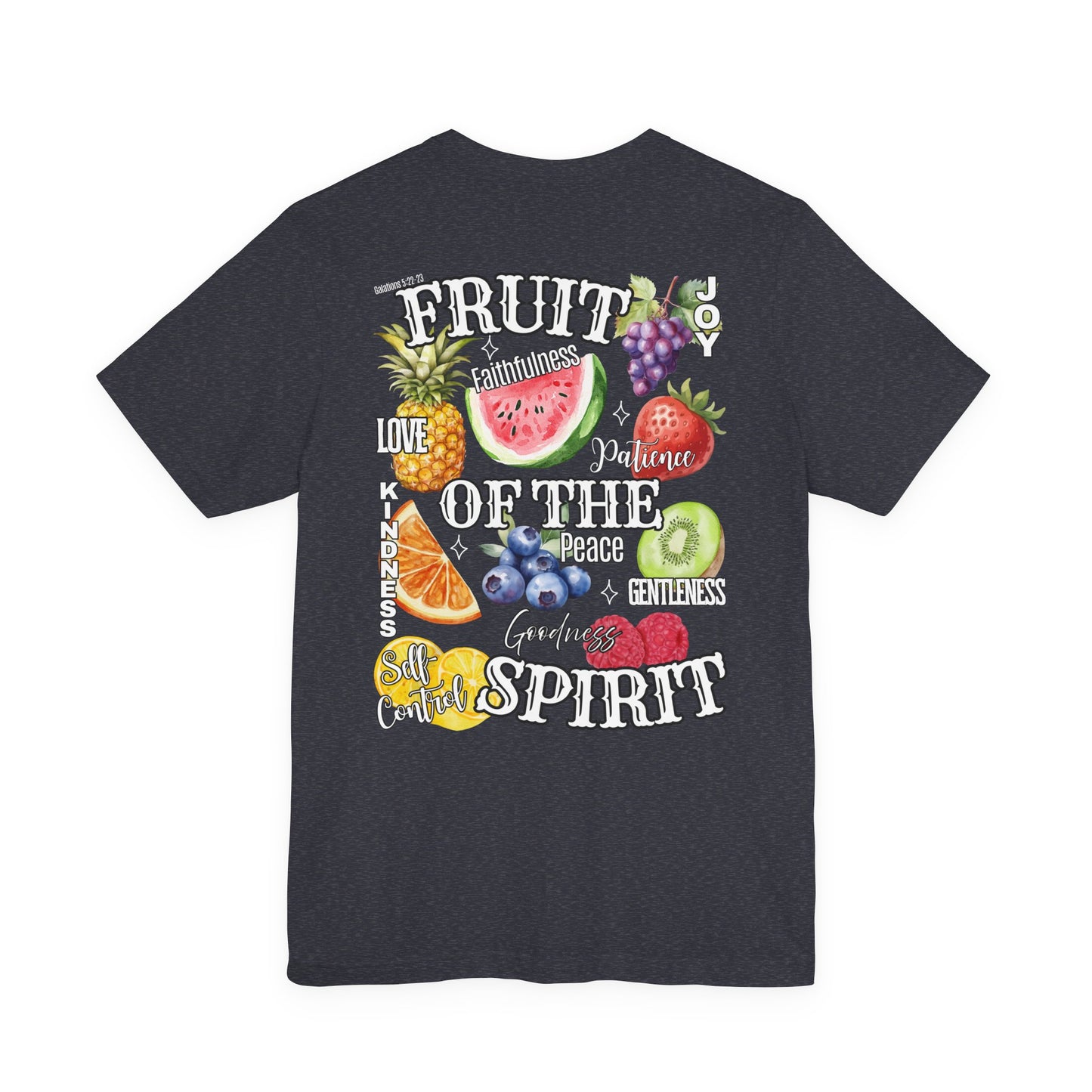Fruit of the Spirit Christian T-Shirt | Galatians 5:22–23 Bible Verse Tee