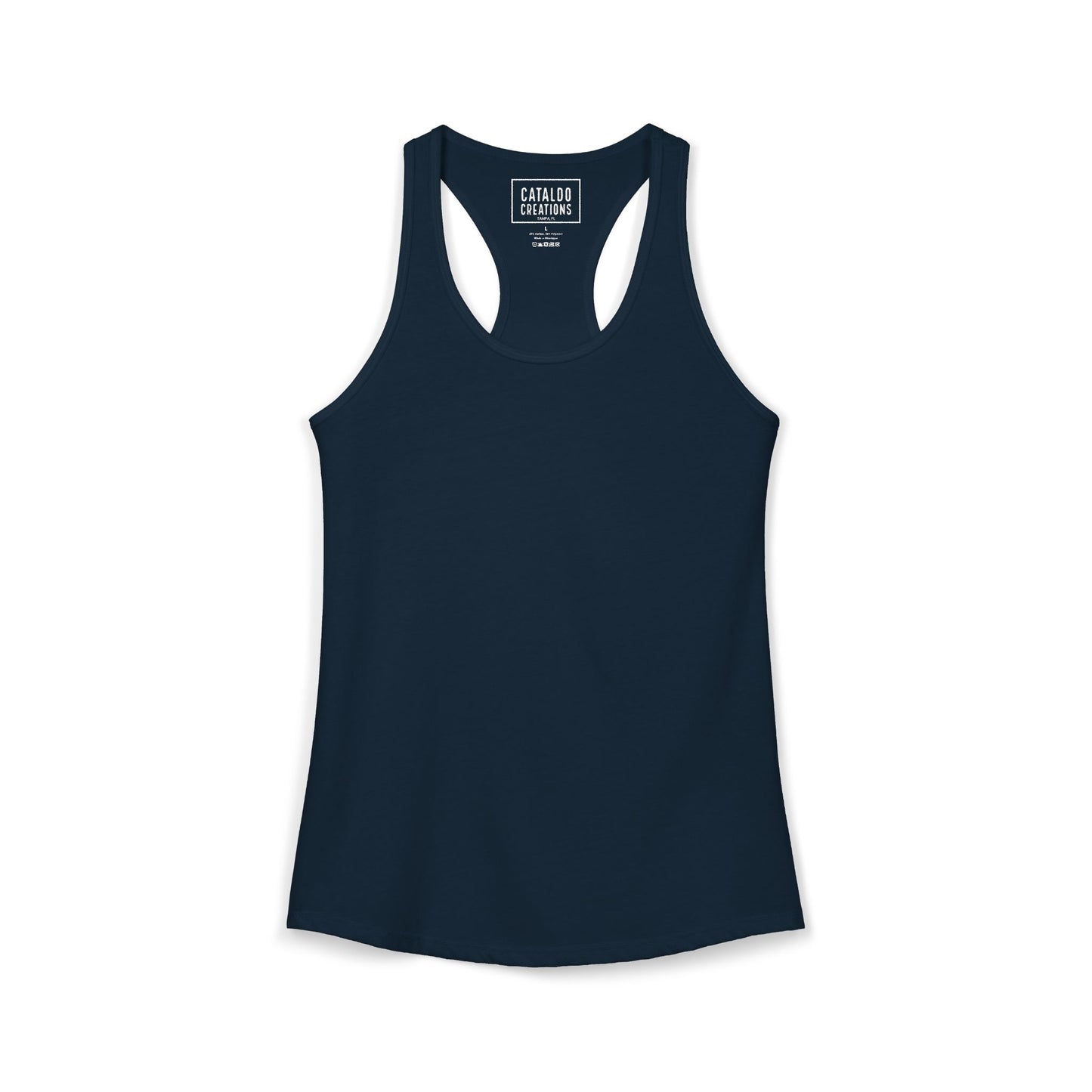 Women's Racerback Nautical Bible Verse Tank Top