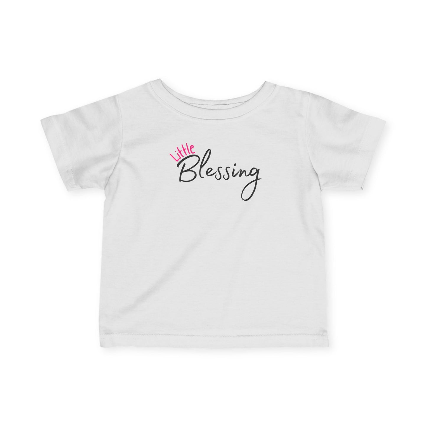 Little Blessing Infant Girl Christian T-Shirt | Cute Baby Girl Faith Tee | Christian Toddler Shirt | Baby Shower Gift