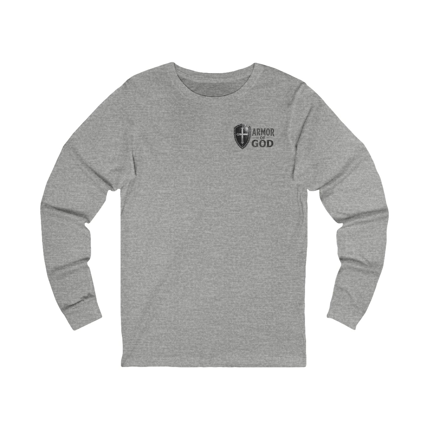 Full Armor of God Long Sleeve Tee — Christian Faith Scripture Shirt (Ephesians 6:13)