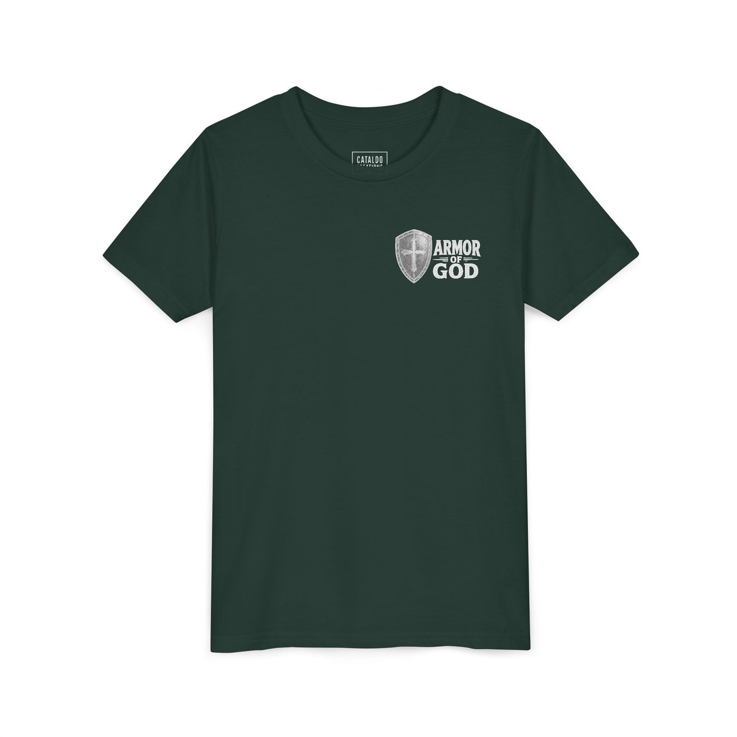 Kids Full Armor of God Christian Graphic T-Shirt (Ephesians 6:13)