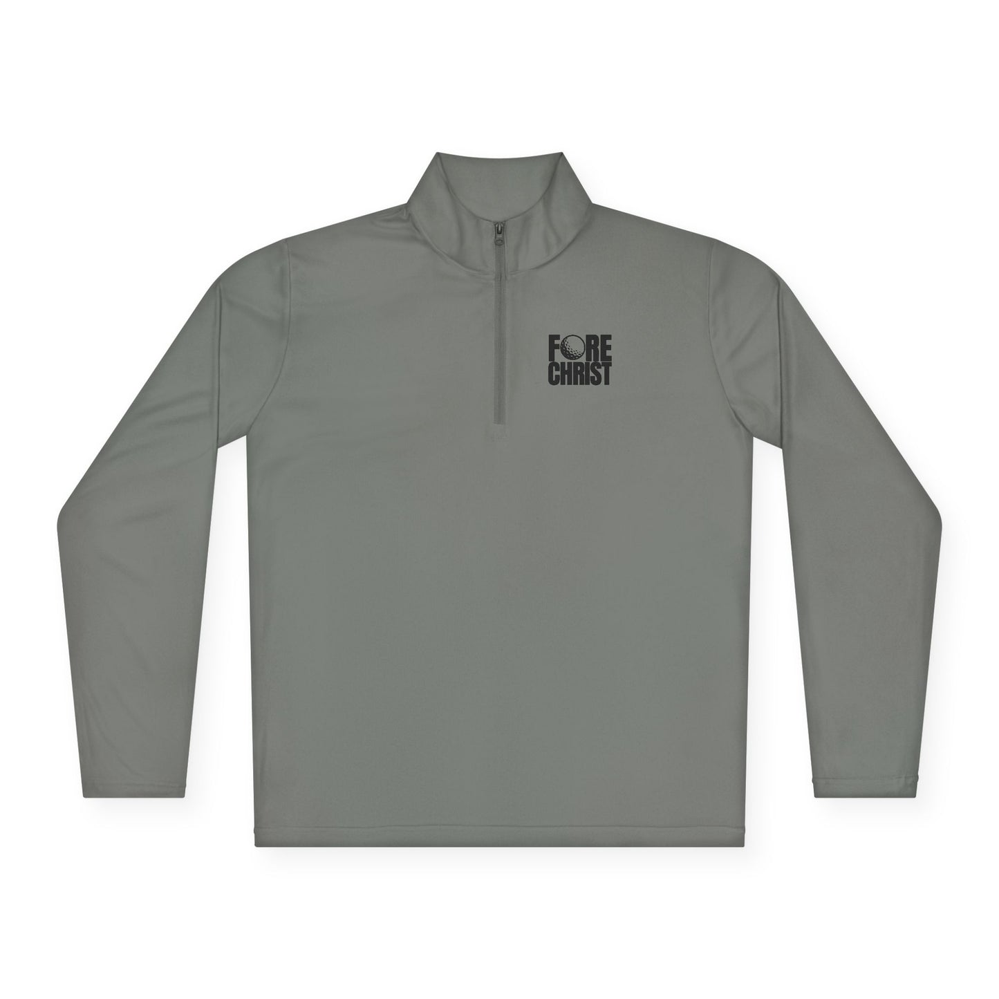 'Fore Christ' Faith-Inspired Unisex Quarter-Zip Pullover - Christian Activewear, Golf And Athletic Apparel