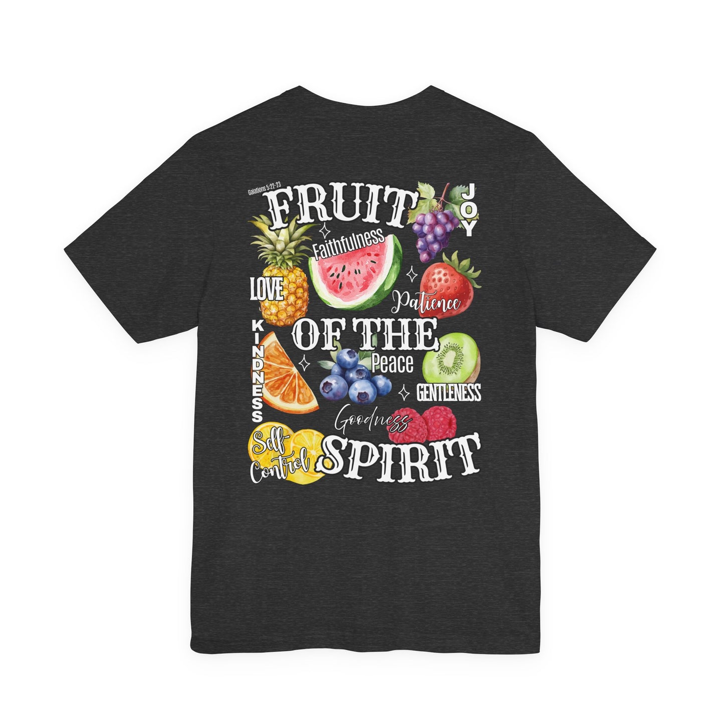 Fruit of the Spirit Christian T-Shirt | Galatians 5:22–23 Bible Verse Tee