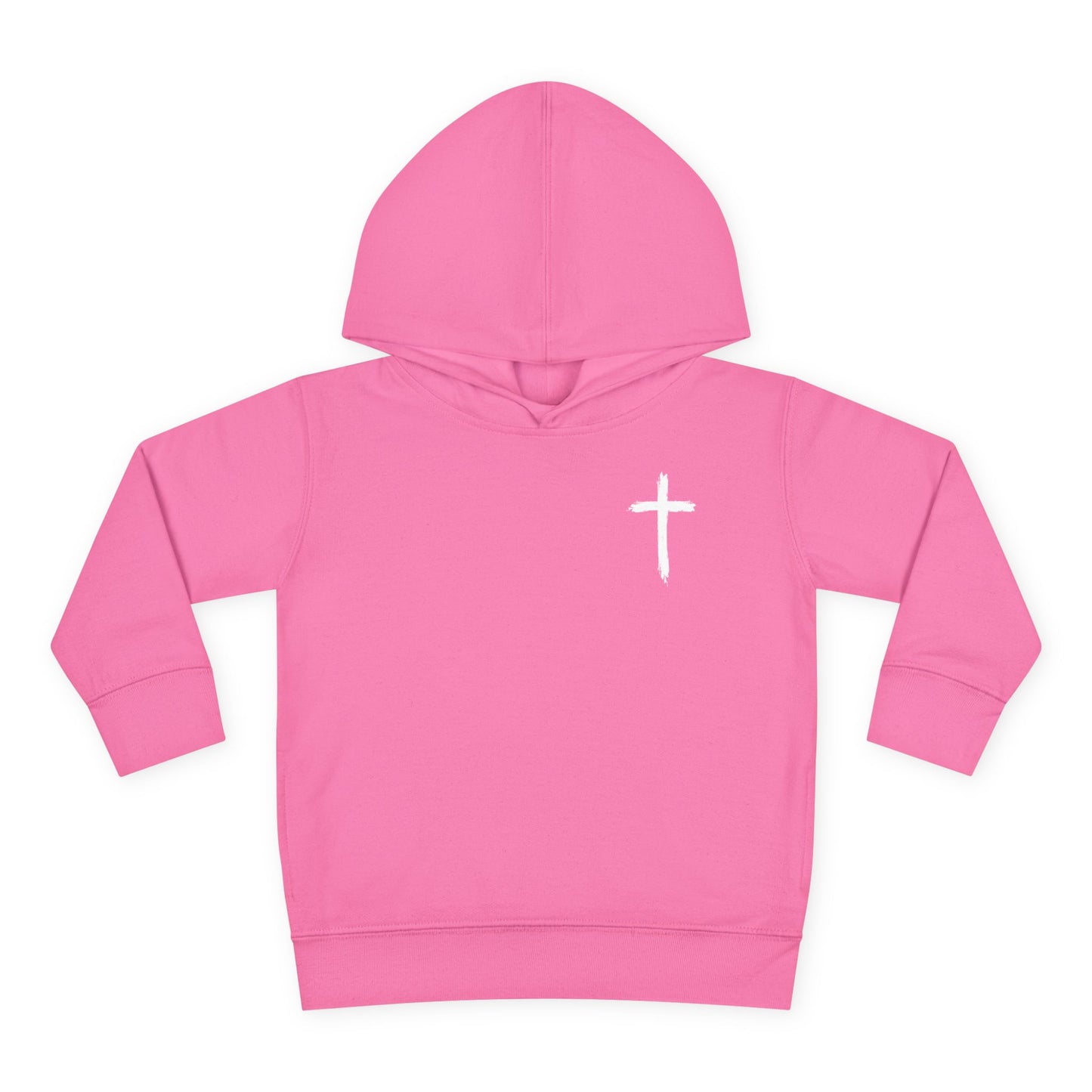 Toddler Christian Fleece Hoodie - Jesus Fisherman Design, Cute Kids Sweatshirt, Religious Baby Gift, Faith Hoodie