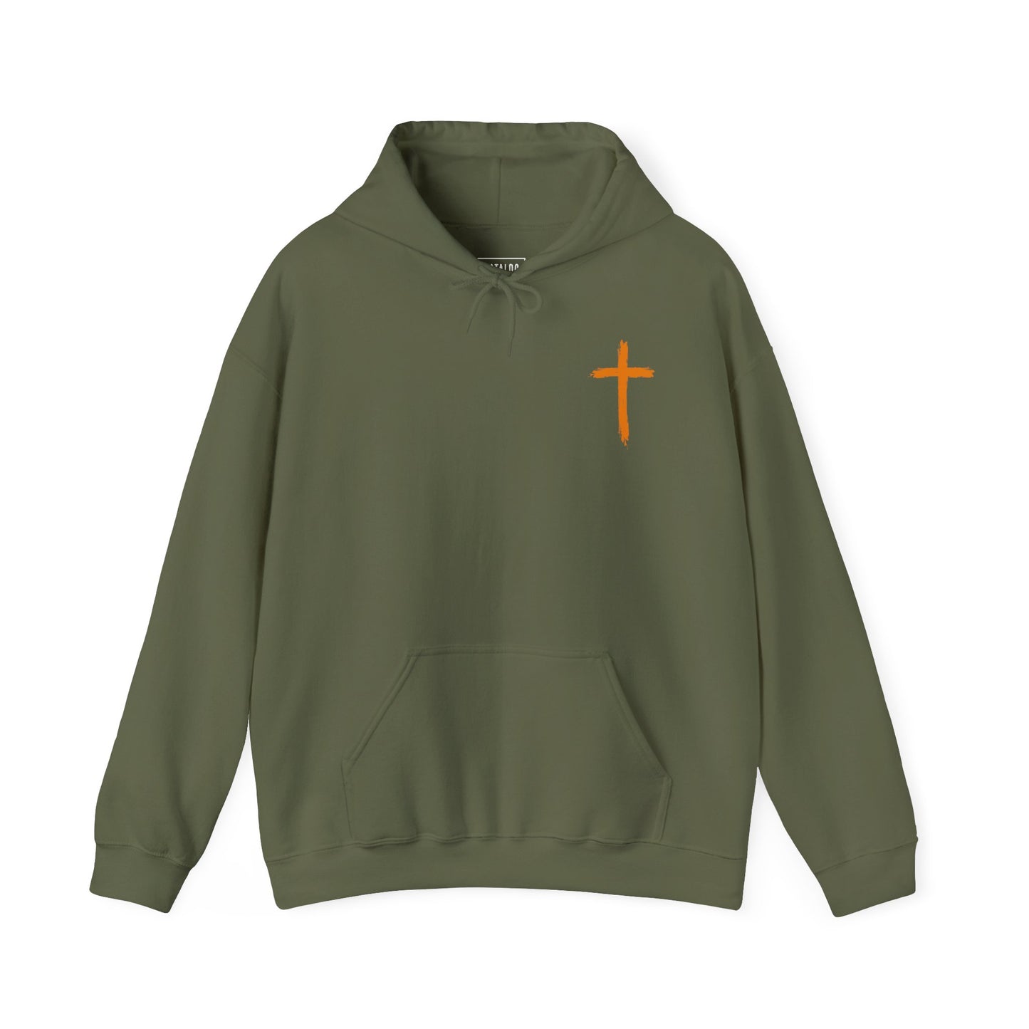 Look At The Birds of the Air Hoodie — Cross Hooded Sweatshirt, Christian Graphic Pullover
