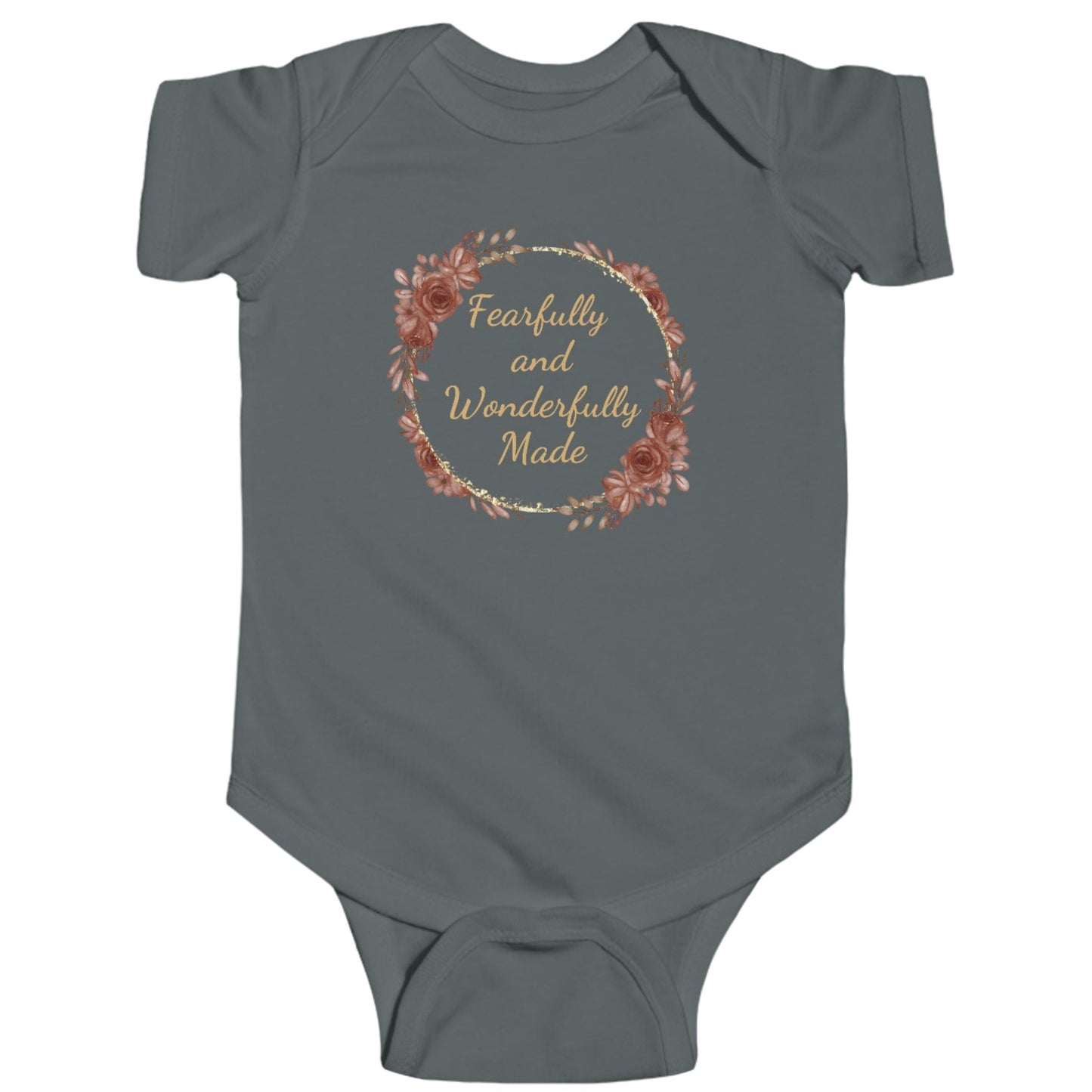 Christian Baby Onesie - Fearfully And Wonderfully Made Infant Bodysuit