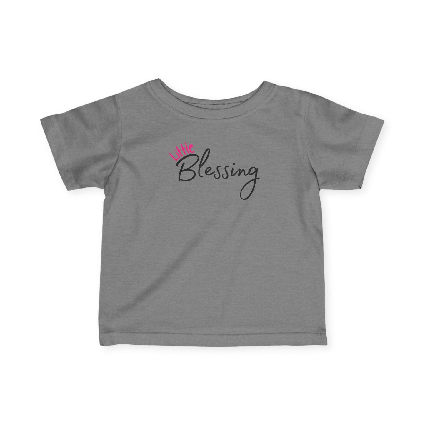 Little Blessing Infant Girl Christian T-Shirt | Cute Baby Girl Faith Tee | Christian Toddler Shirt | Baby Shower Gift