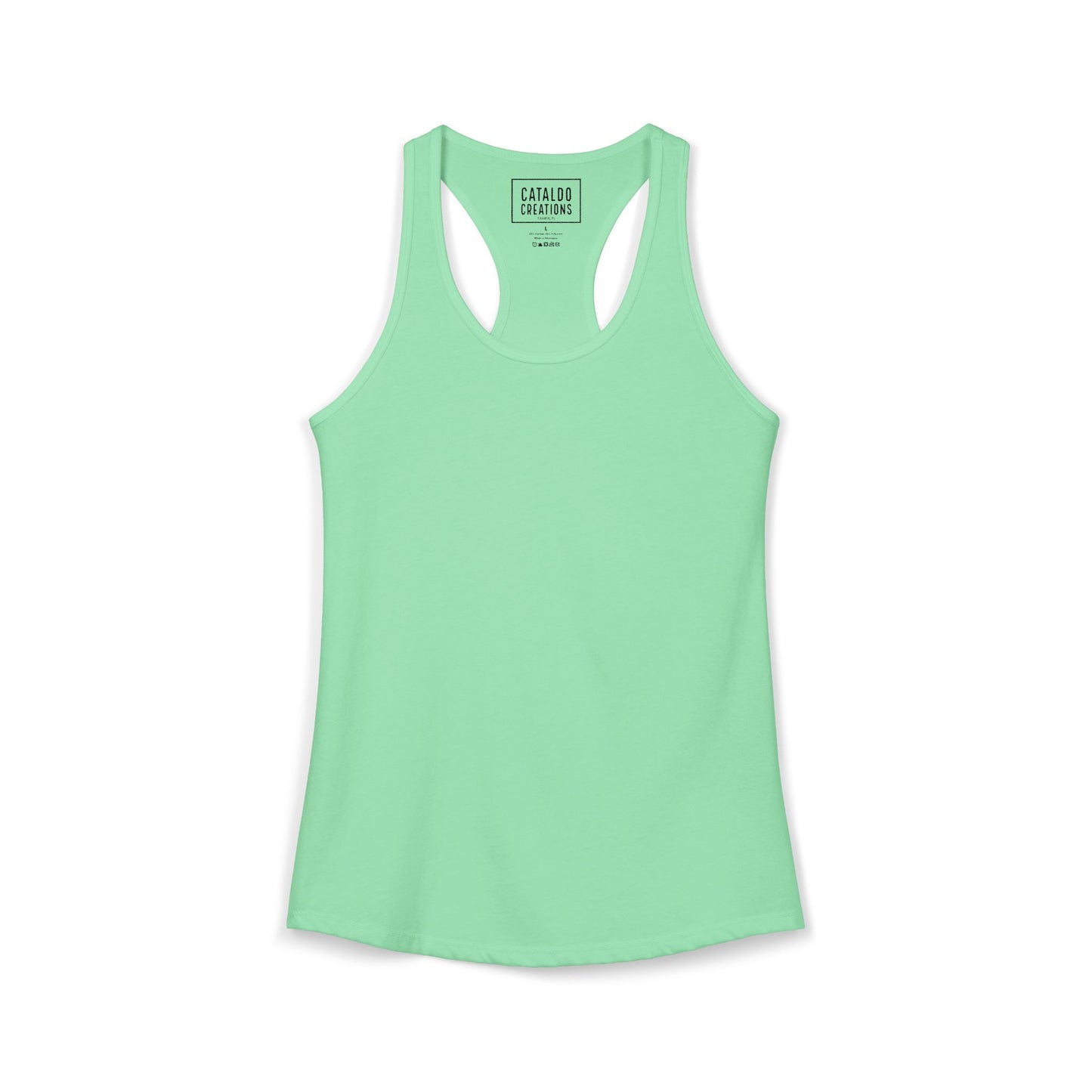 Women's Racerback Nautical Bible Verse Tank Top