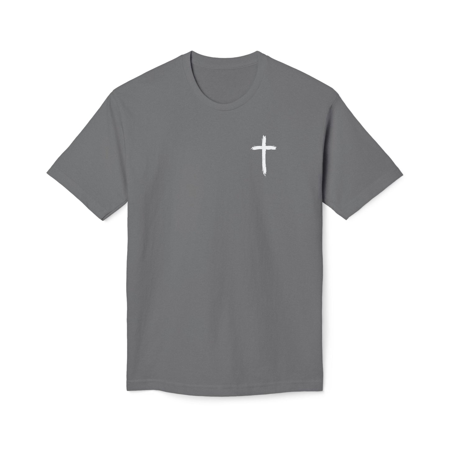 Made In The USA - Bold As A Lion Christian T-Shirt, Inspirational Tee, Faith Apparel, Proverbs 28:1
