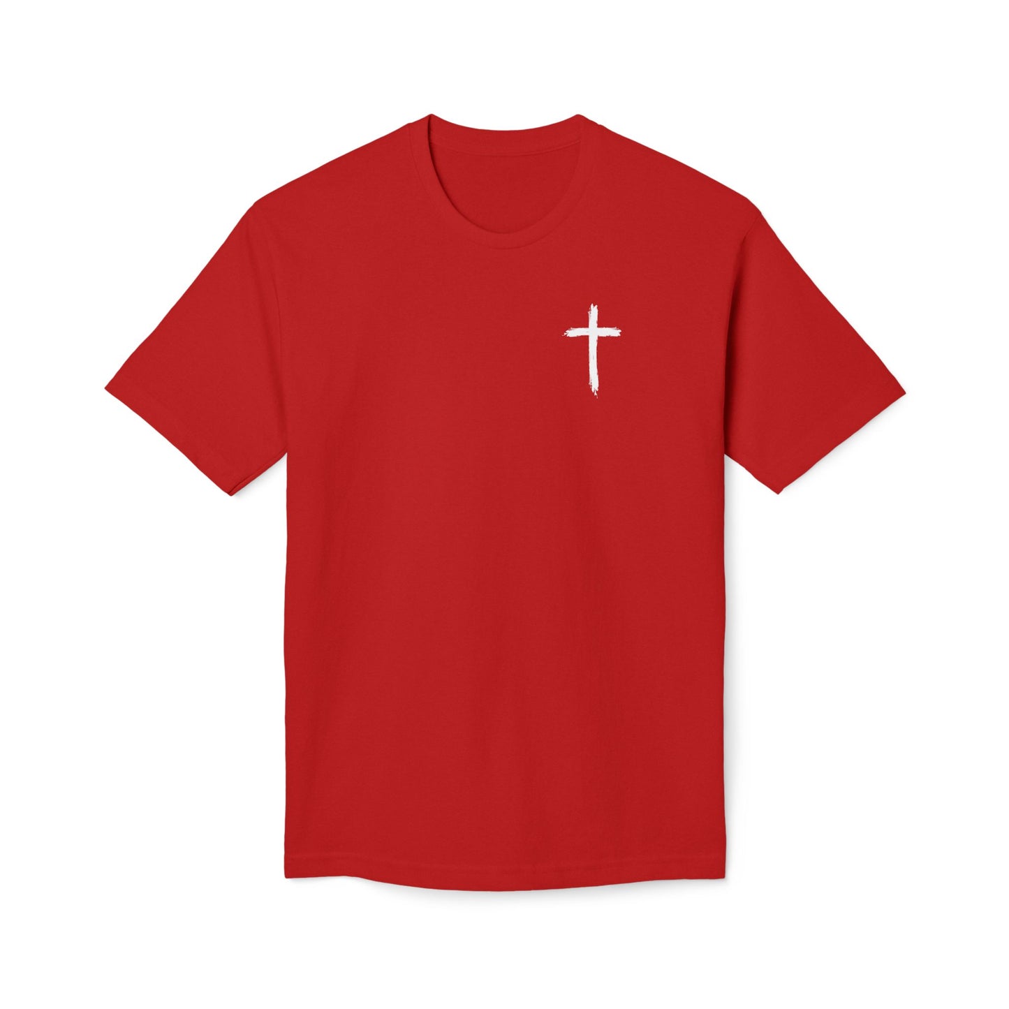 Made In The USA - Bold As A Lion Christian T-Shirt, Inspirational Tee, Faith Apparel, Proverbs 28:1