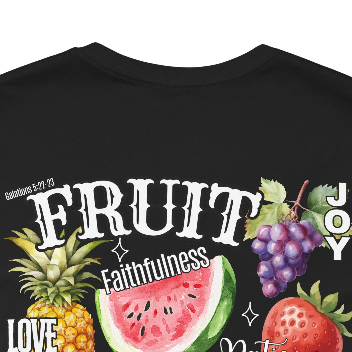 Fruit of the Spirit Christian T-Shirt | Galatians 5:22–23 Bible Verse Tee