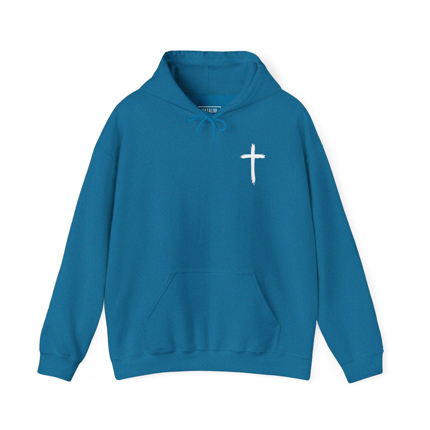 Fishers Of Men Scripture Hooded Sweatshirt, Heavyweight Jesus Inspired Bible Verse Hoodie