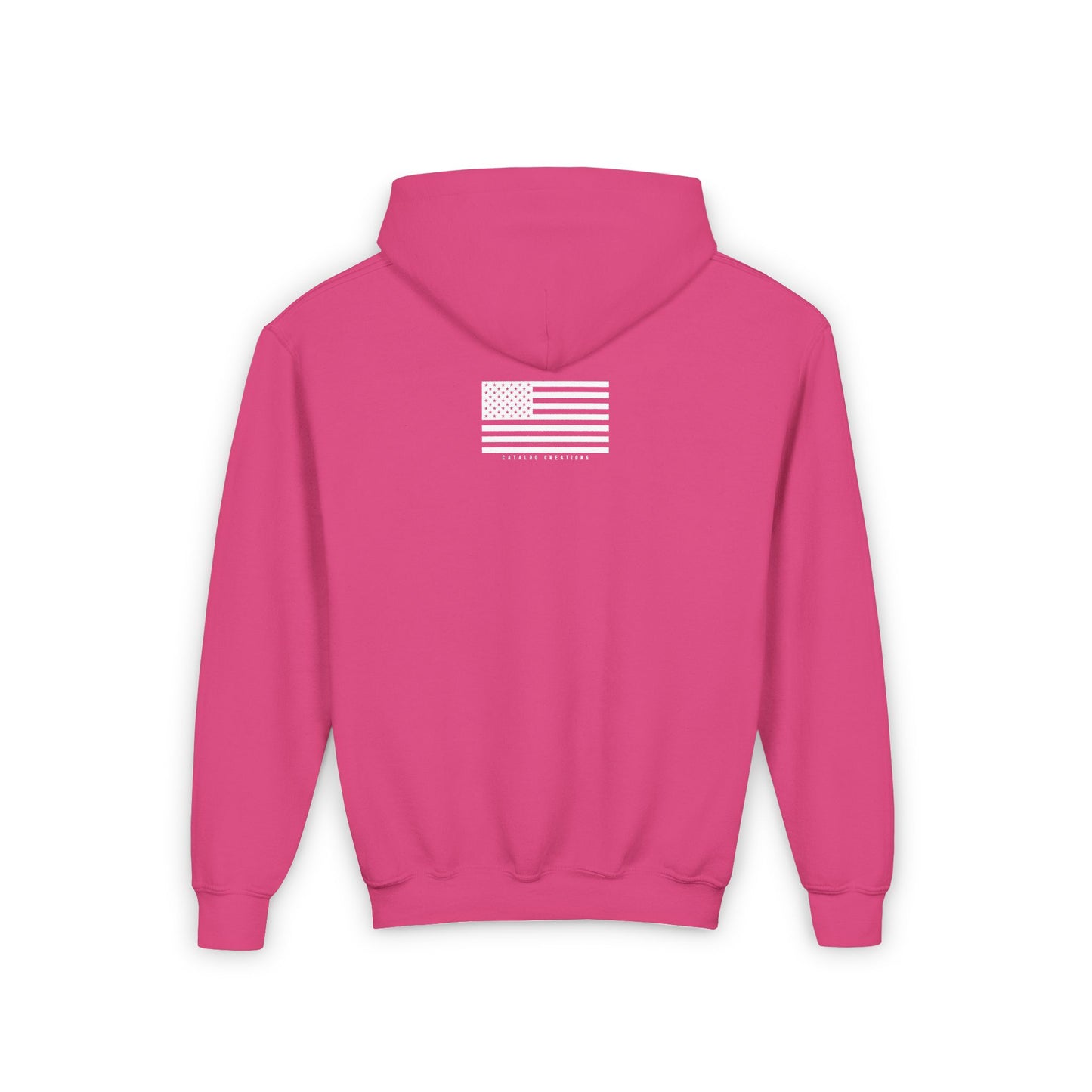 Kids Make America Godly Again MAGA Hooded Sweatshirt