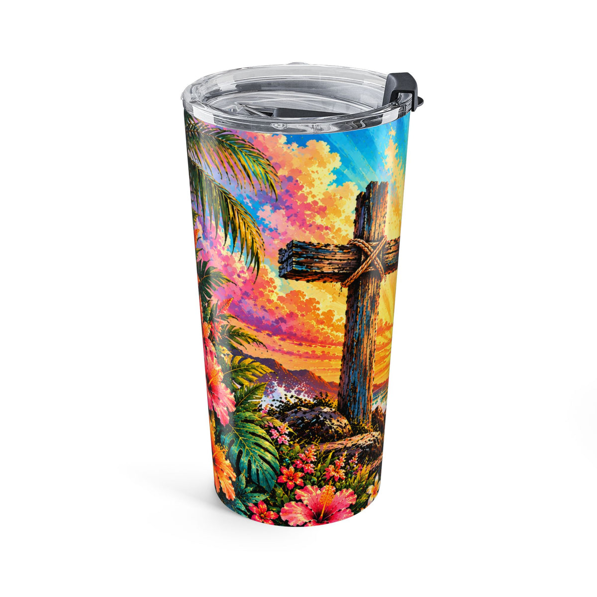 Jesus The Way, The Truth & The Life 20oz Stainless Steel Tumbler | John 14:6 Christian Travel Cup