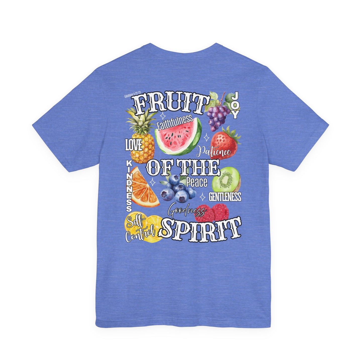 Fruit of the Spirit Christian T-Shirt | Galatians 5:22–23 Bible Verse Tee