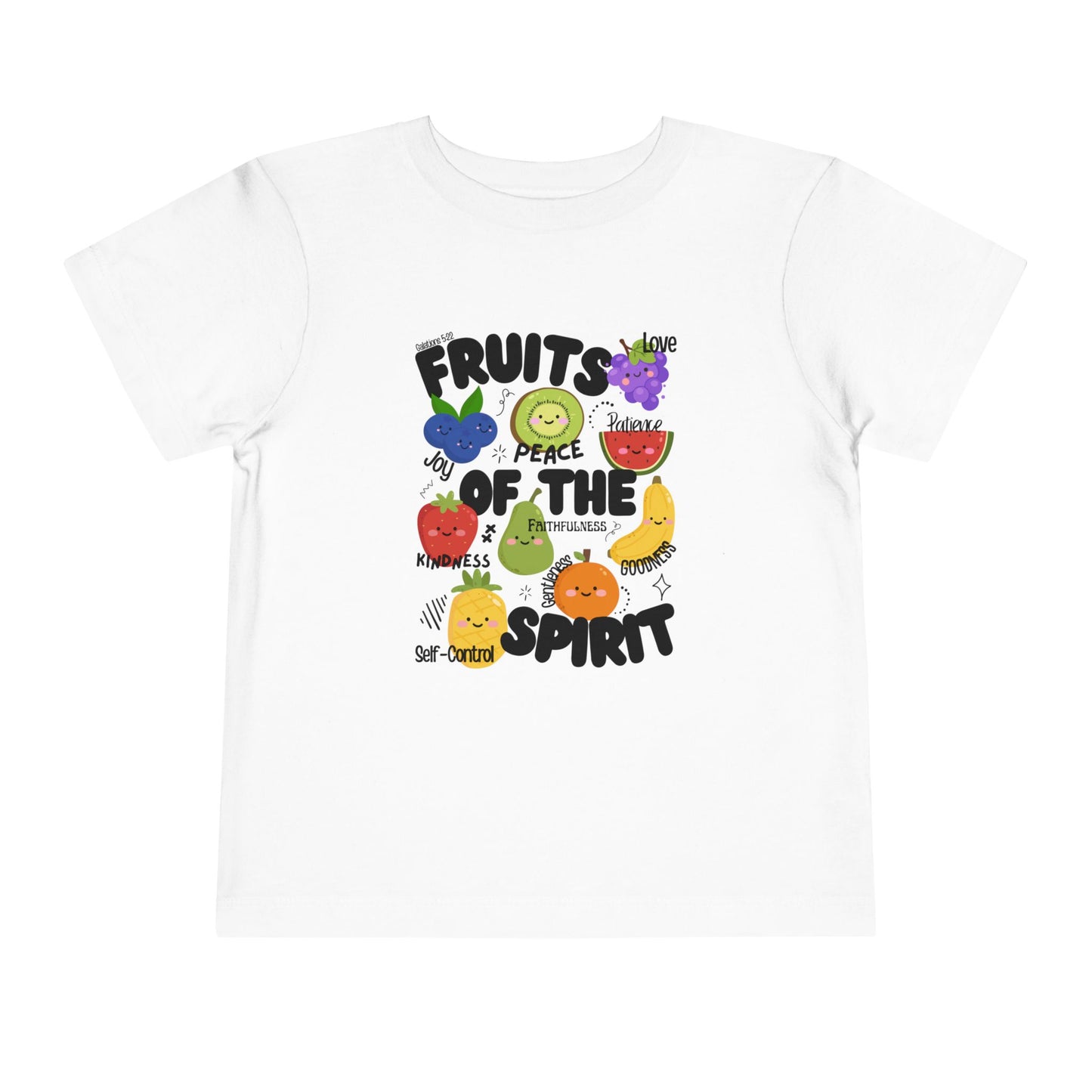 'Fruits of the Spirit' Toddler Tee - Cute Bible Verse Christian Toddler Shirt