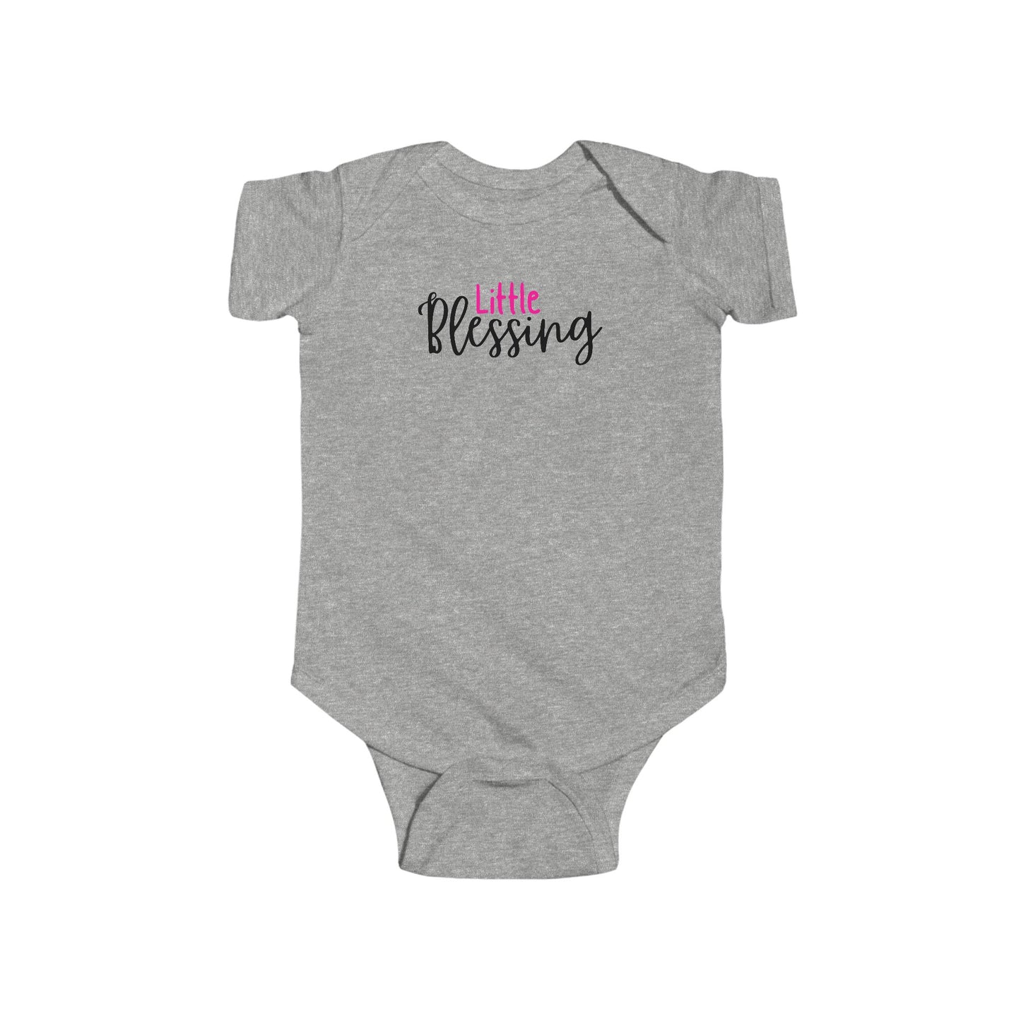 Little Blessing Baby Girl Bodysuit | Christian Infant Onesie | Faith-Based Baby Girl Outfit | Baby Shower Gift