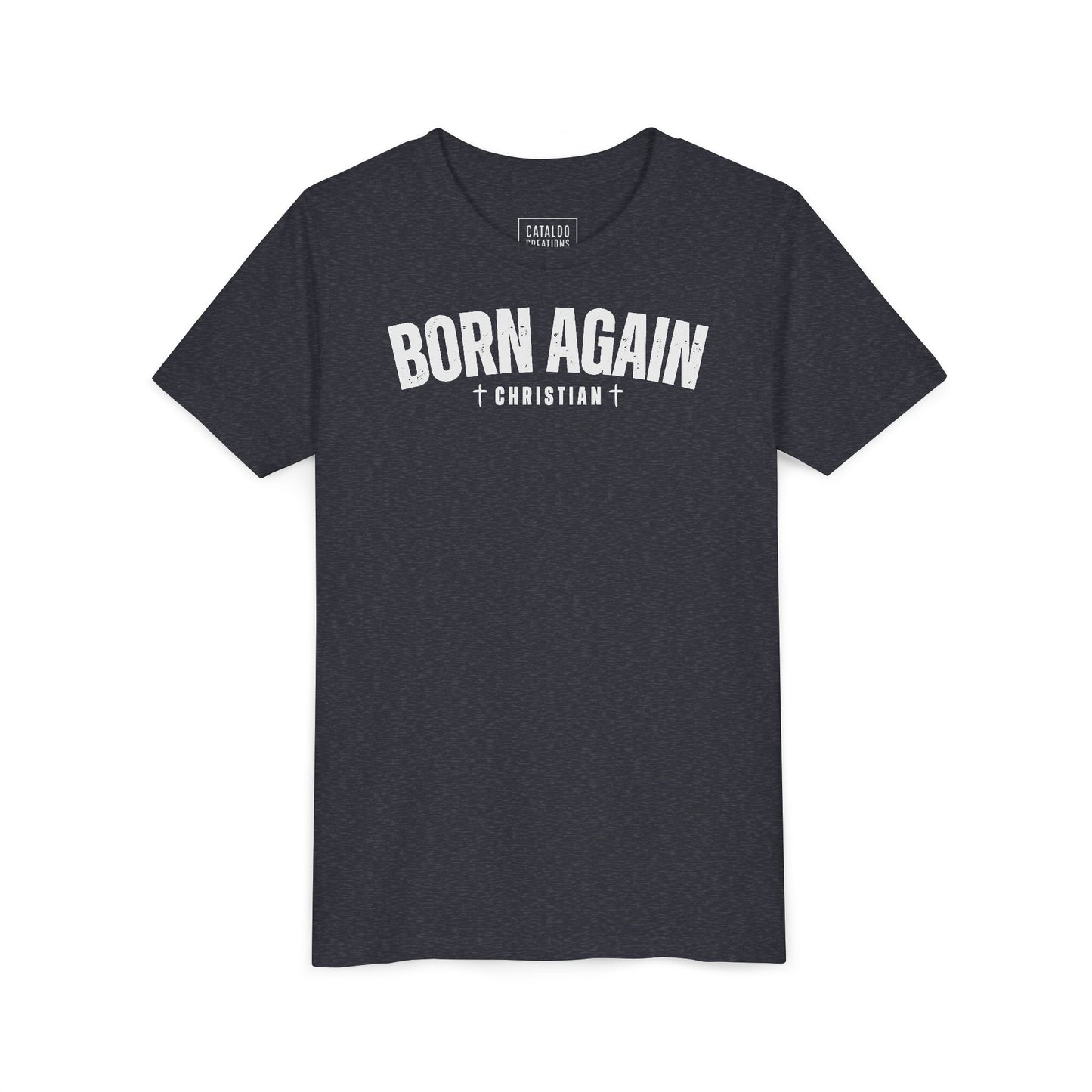 Born Again Christian Youth Tee | Faith-Based Shirt for Kids | Inspirational Apparel