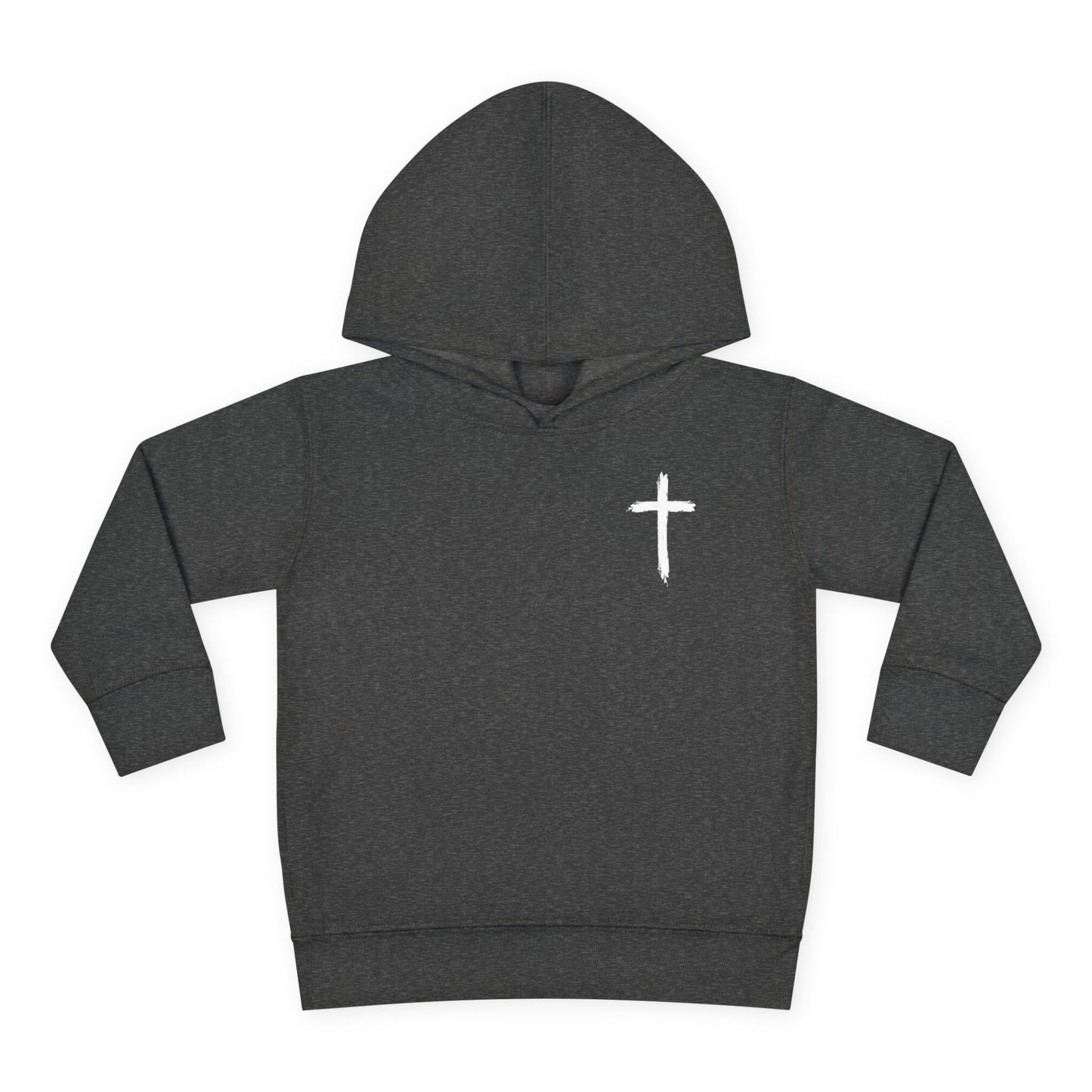 Toddler Christian Fleece Hoodie - Jesus Fisherman Design, Cute Kids Sweatshirt, Religious Baby Gift, Faith Hoodie
