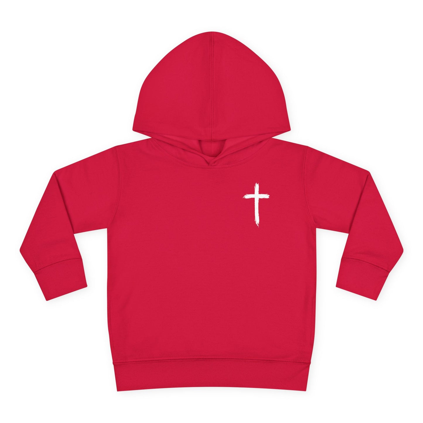 Toddler Christian Fleece Hoodie - Jesus Fisherman Design, Cute Kids Sweatshirt, Religious Baby Gift, Faith Hoodie