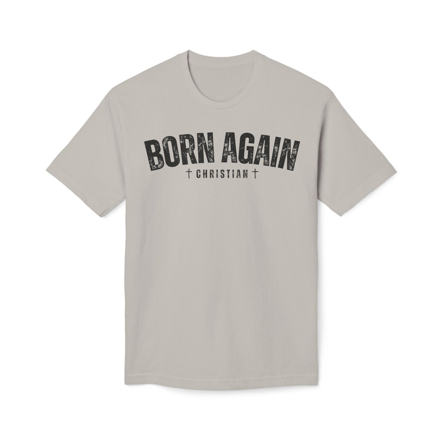 Made In The USA Born Again Christian Apparel, Born Again Cross Tee, Faith-Based Gift, Casual Wear, Spiritual Clothing