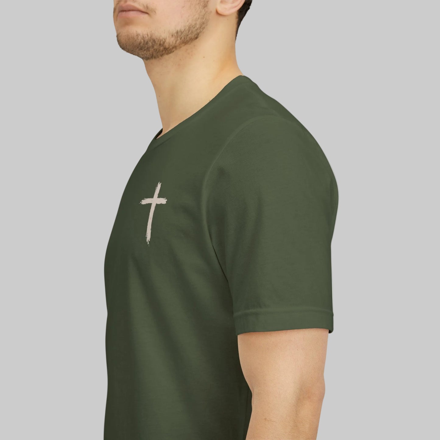 Look at the Birds Christian Tee — Matthew 6:26 Cross Graphic T‑Shirt
