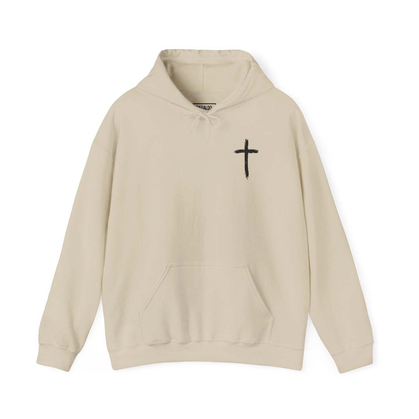 Fishers Of Men Scripture Hooded Sweatshirt, Heavyweight Jesus Inspired Bible Verse Hoodie