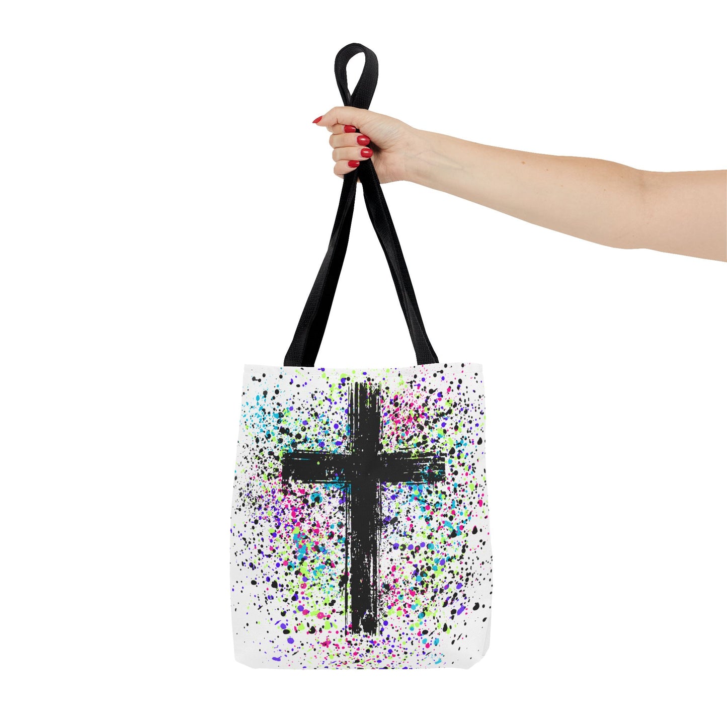 Vibrant Cross Tote Bag