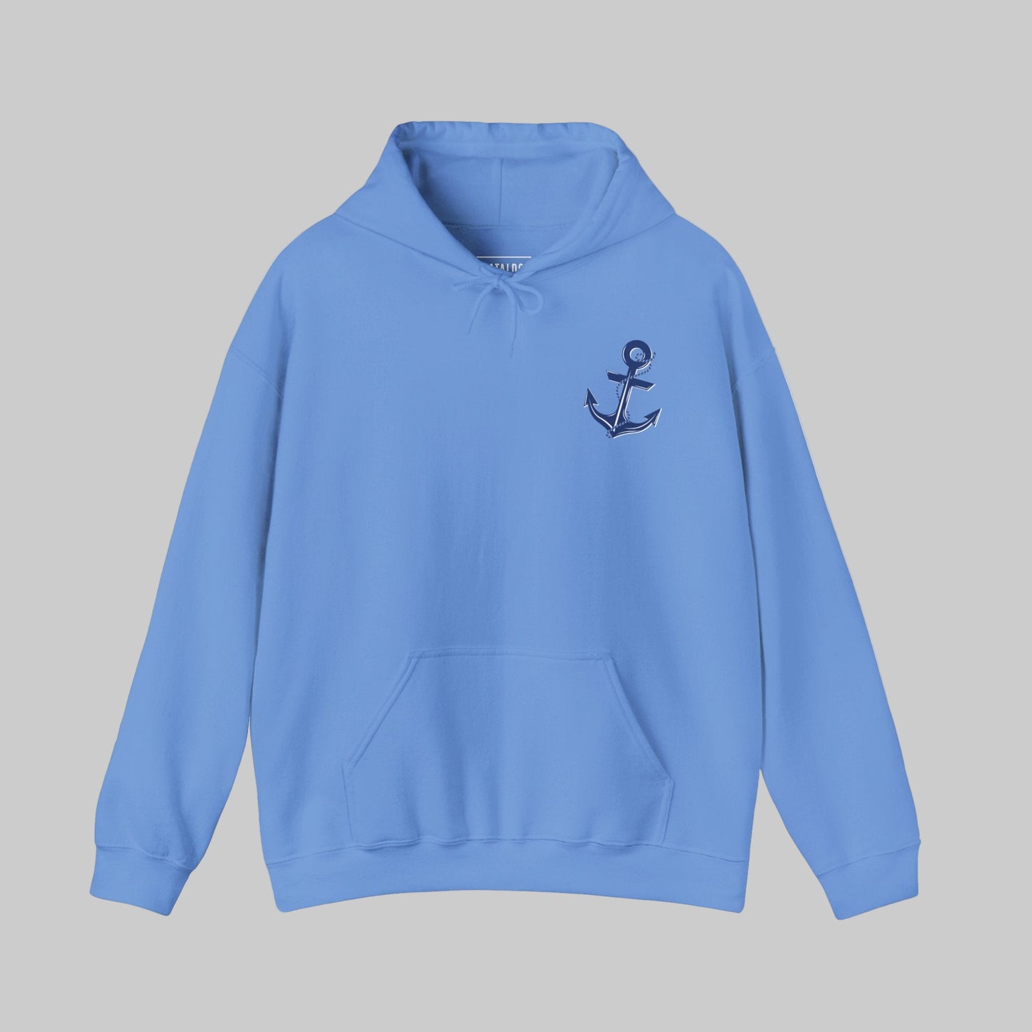 When The Storm Is Raging, My Anchor Never Fails Christian Nautical Hoodie, Anchored In The Lord Hooded Sweatshirt, Hebrews Bible Verse SweatShirt