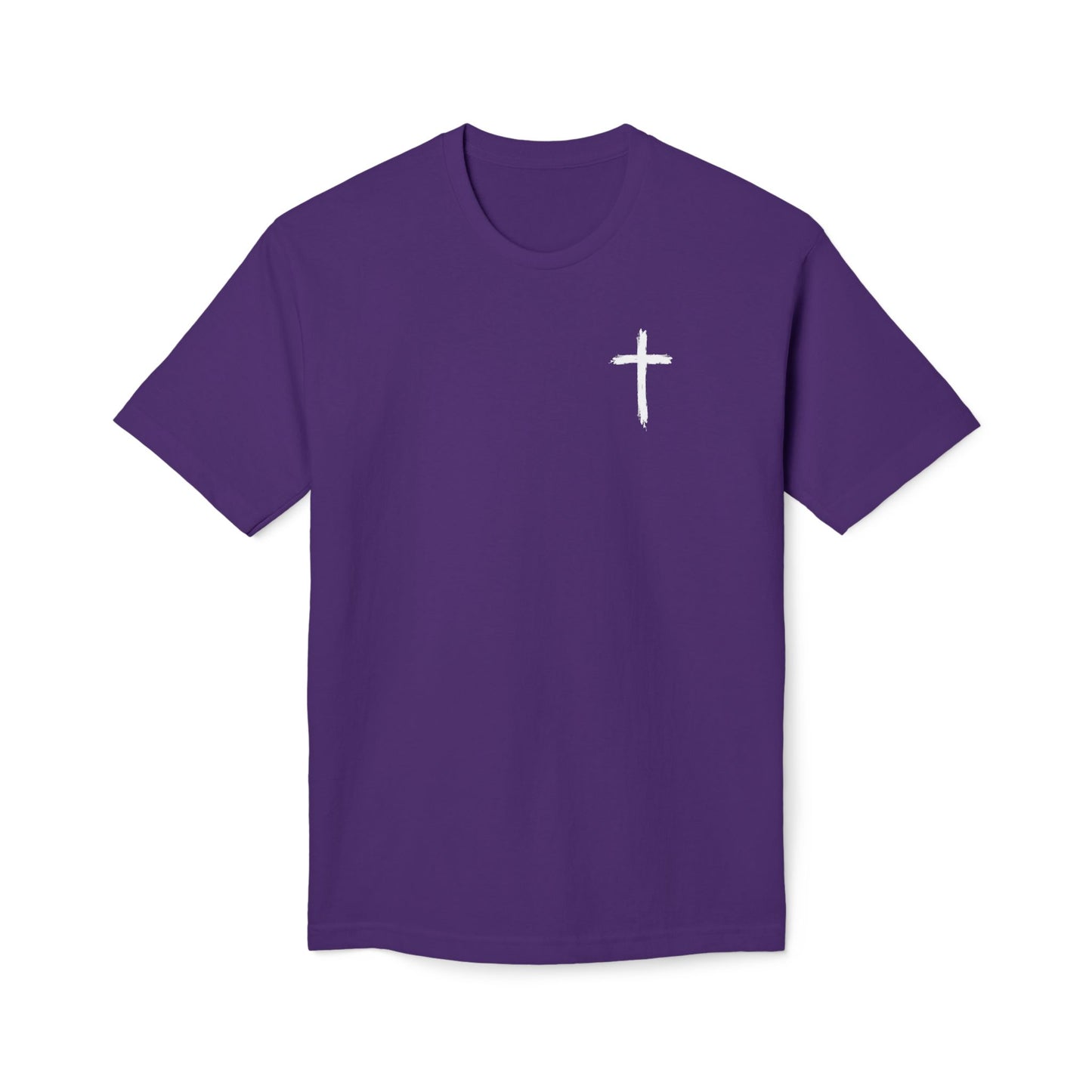 Made In The USA - Bold As A Lion Christian T-Shirt, Inspirational Tee, Faith Apparel, Proverbs 28:1