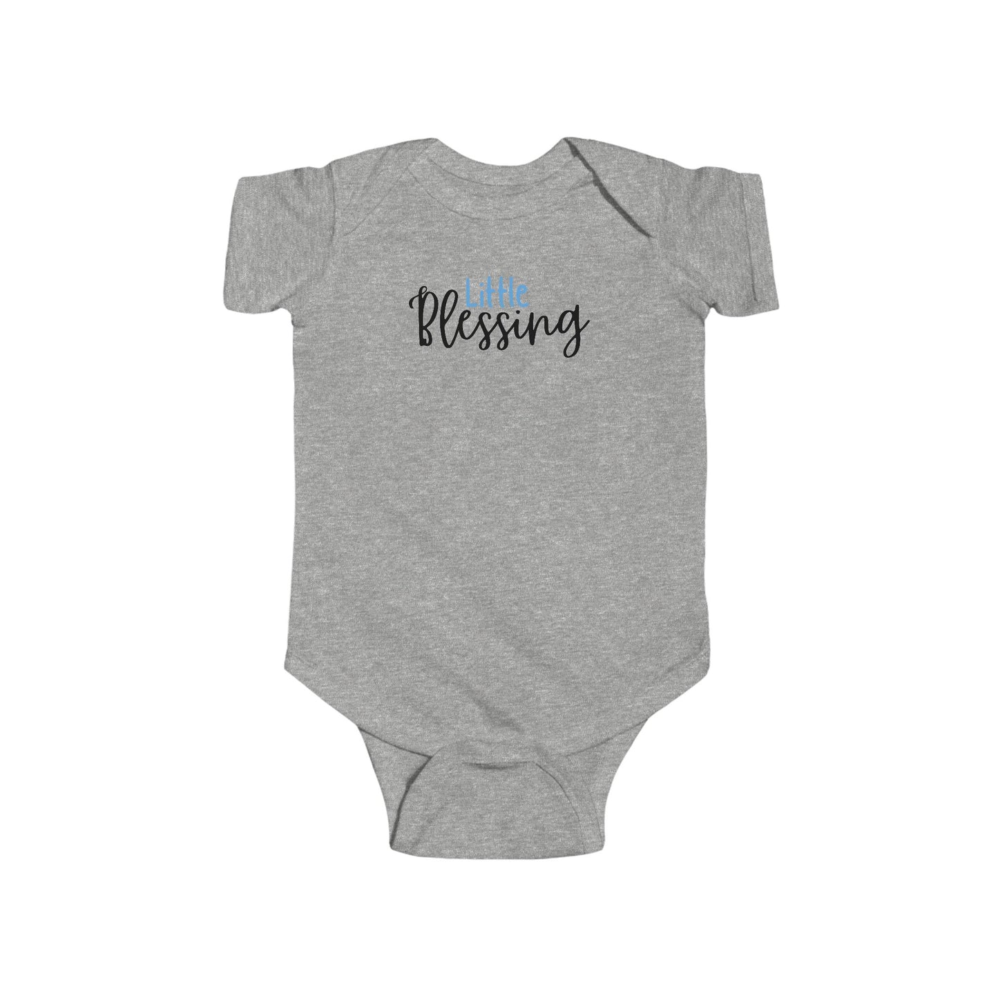 Little Blessing Baby Boy Bodysuit | Christian Infant Onesie | Faith-Based Baby Boy Outfit | Baby Shower Gift