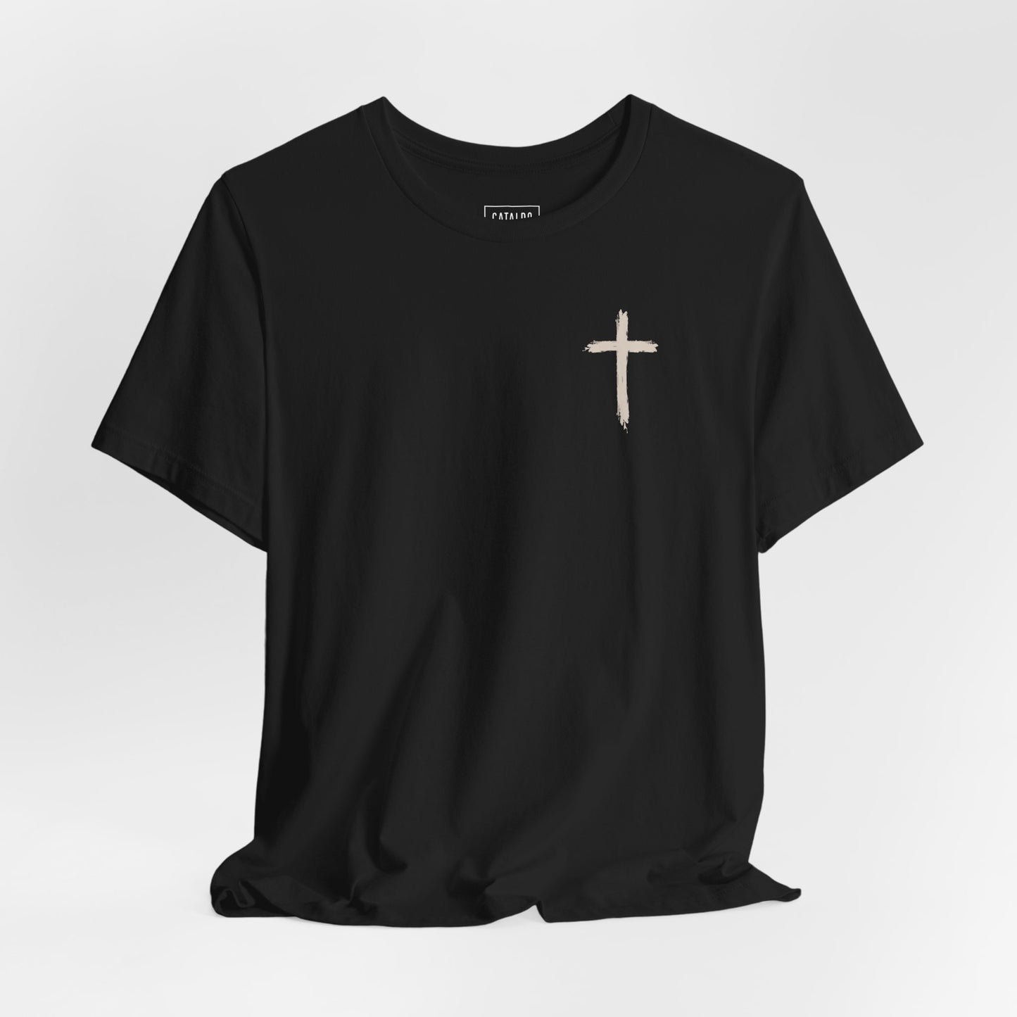 Look at the Birds Christian Tee — Matthew 6:26 Cross Graphic T‑Shirt