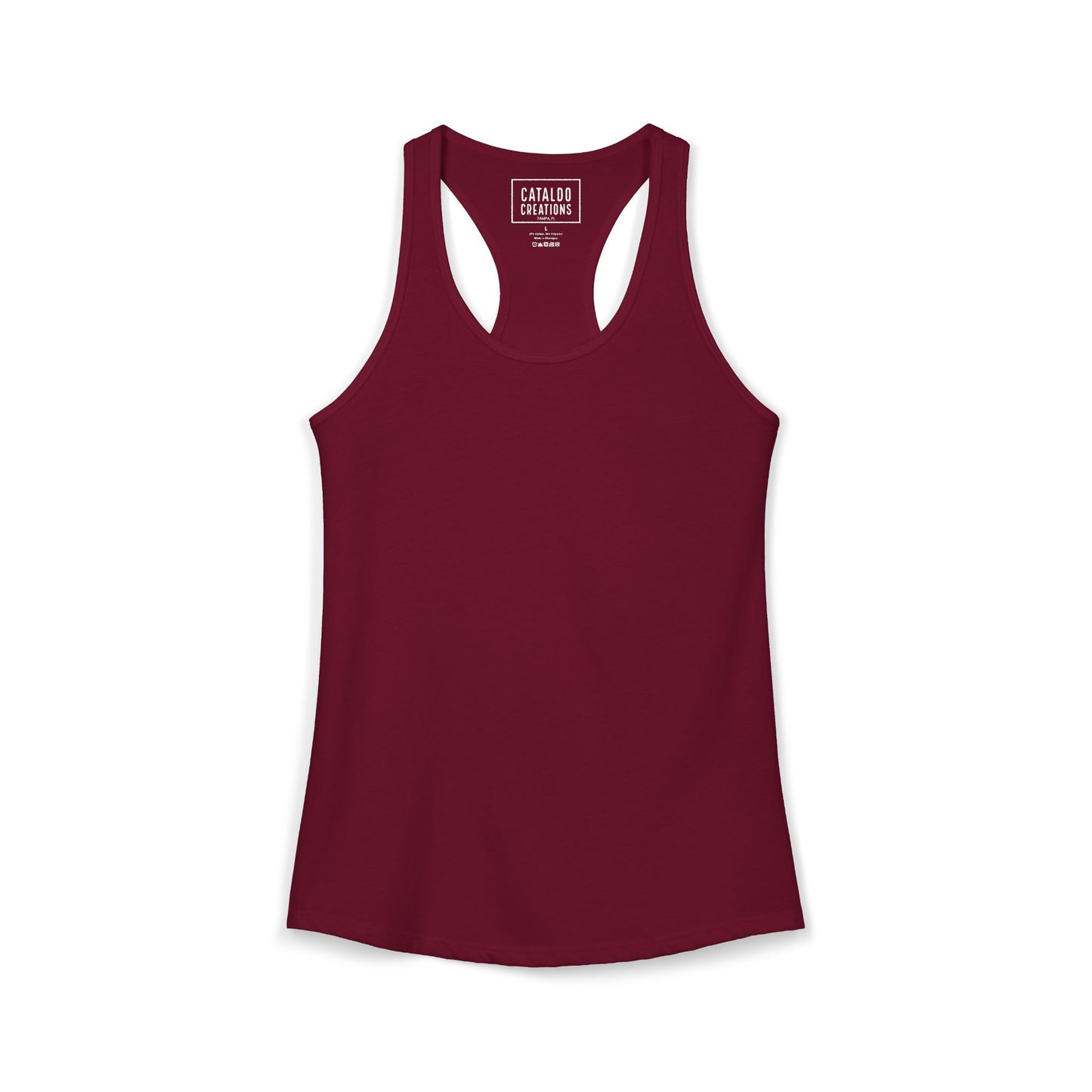 Women's Racerback Nautical Bible Verse Tank Top