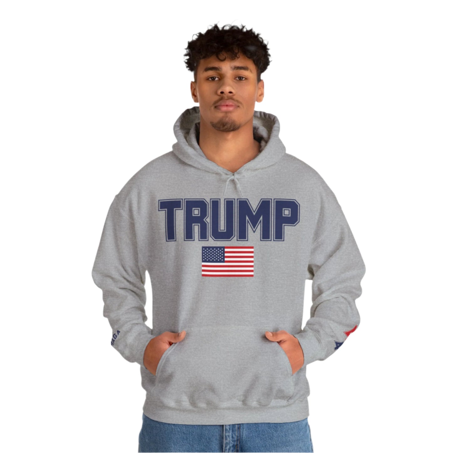 Trump 45-47 Heavyweight Hooded Sweatshirt