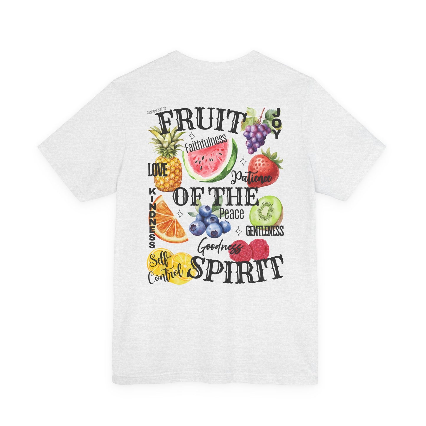 Fruit of the Spirit Christian T-Shirt | Galatians 5:22–23 Bible Verse Tee