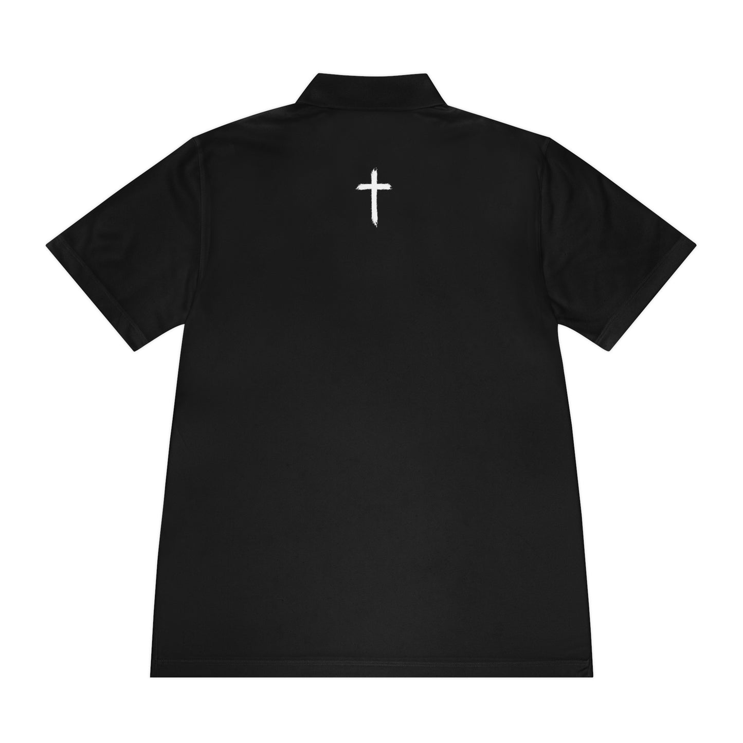 Men's 'Fore Christ' Sport Polo Shirt, Faith-Inspired Activewear, Christian Polo for Golf & Casual Outings, Men's Casual Wear