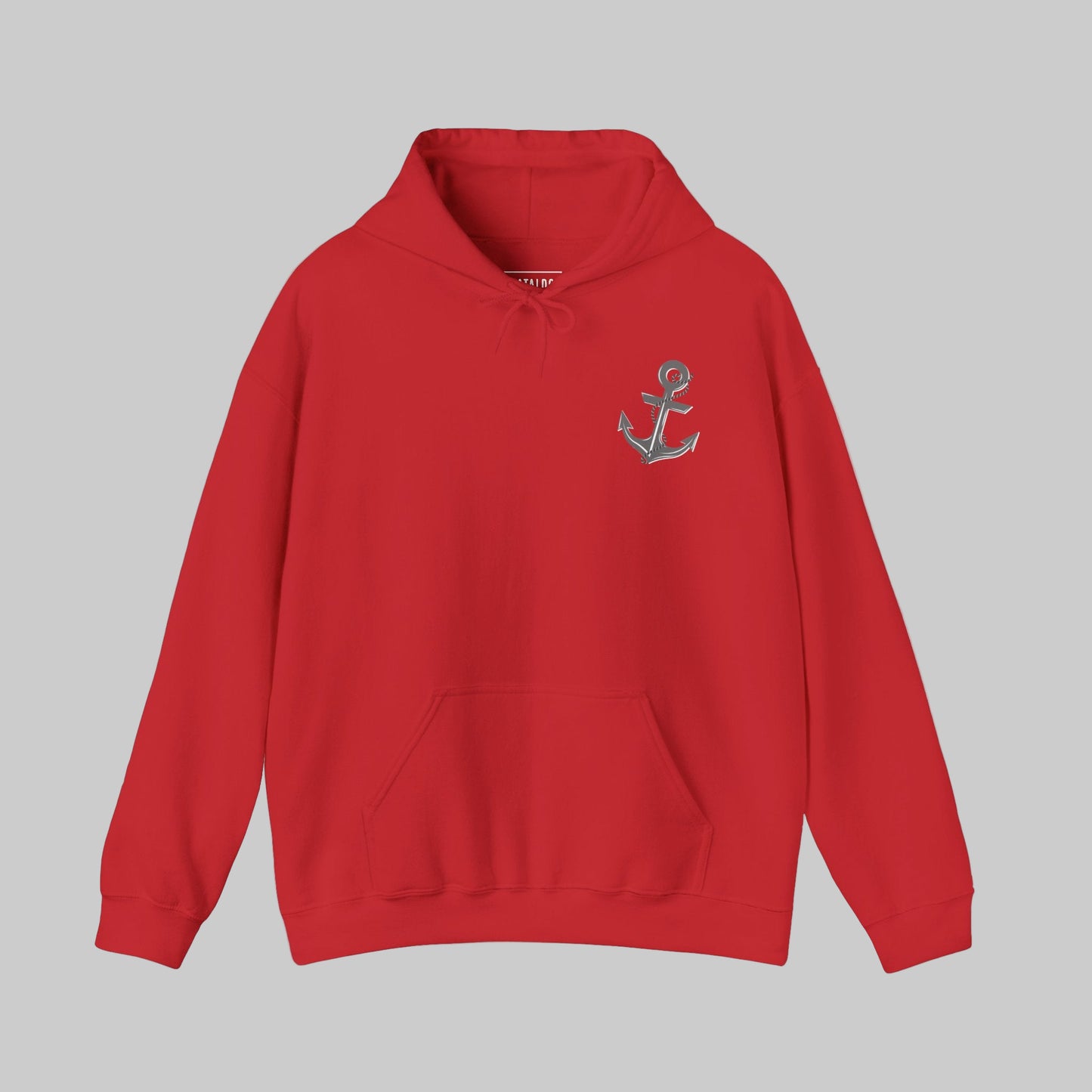 When The Storm Is Raging, My Anchor Never Fails Christian Nautical Hoodie, Anchored In The Lord Hooded Sweatshirt, Hebrews Bible Verse SweatShirt