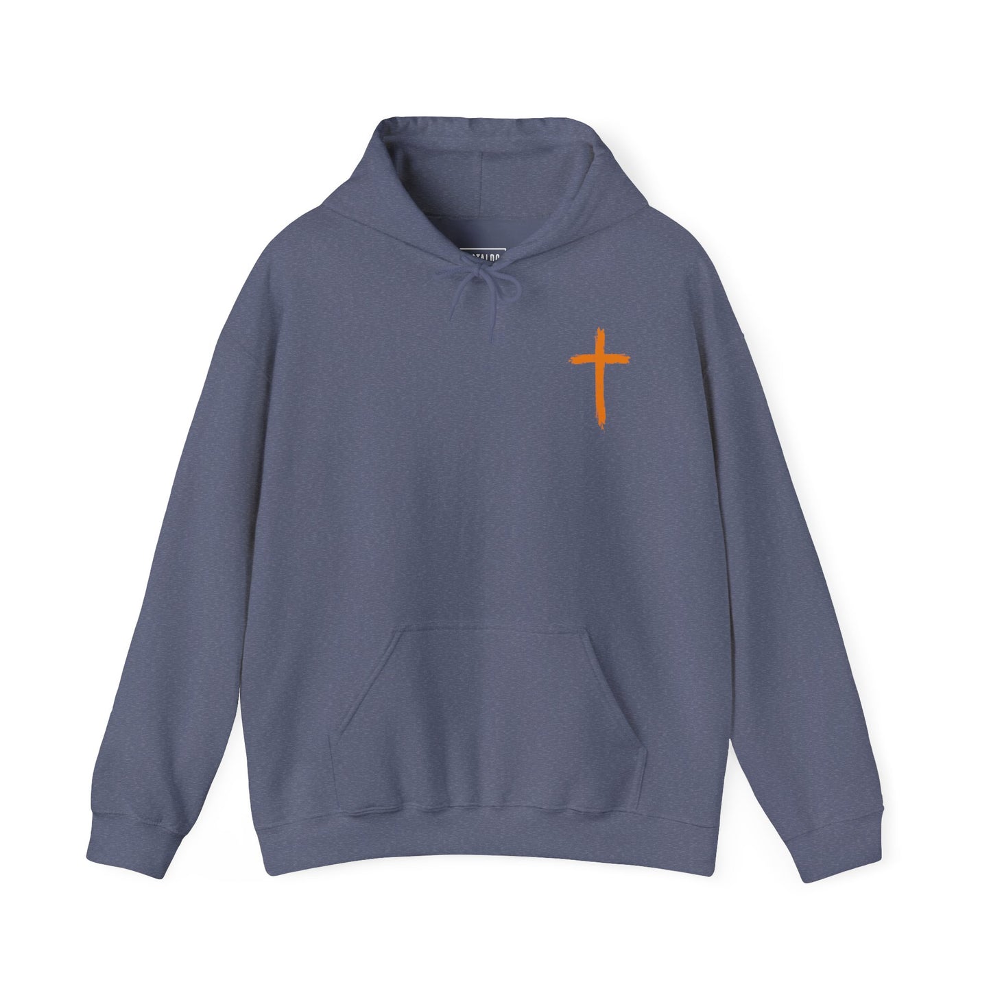Look At The Birds of the Air Hoodie — Cross Hooded Sweatshirt, Christian Graphic Pullover