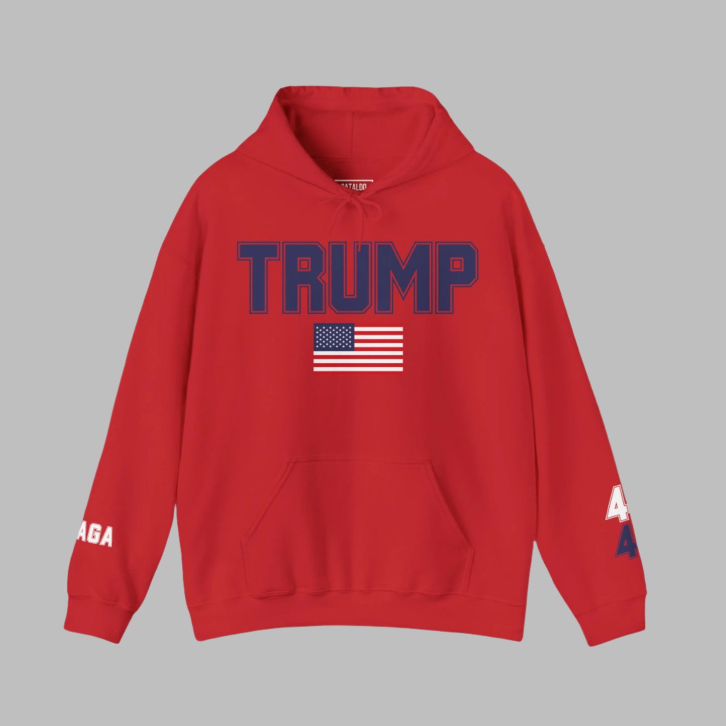 Trump 45-47 Heavyweight Hooded Sweatshirt