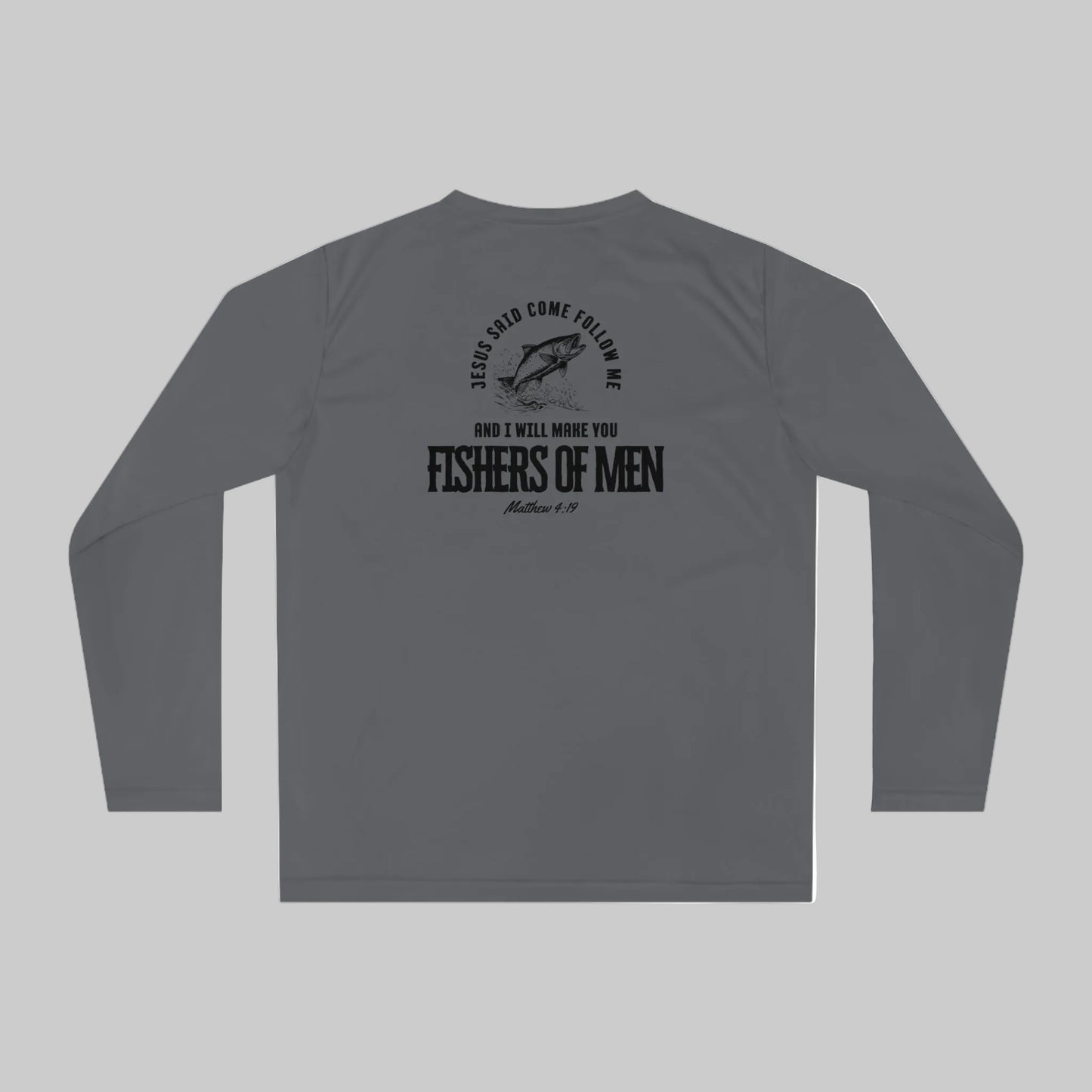 Fishers Of Men UV Protection Long Sleeve Shirt, Scripture Shirt For The Outdoors